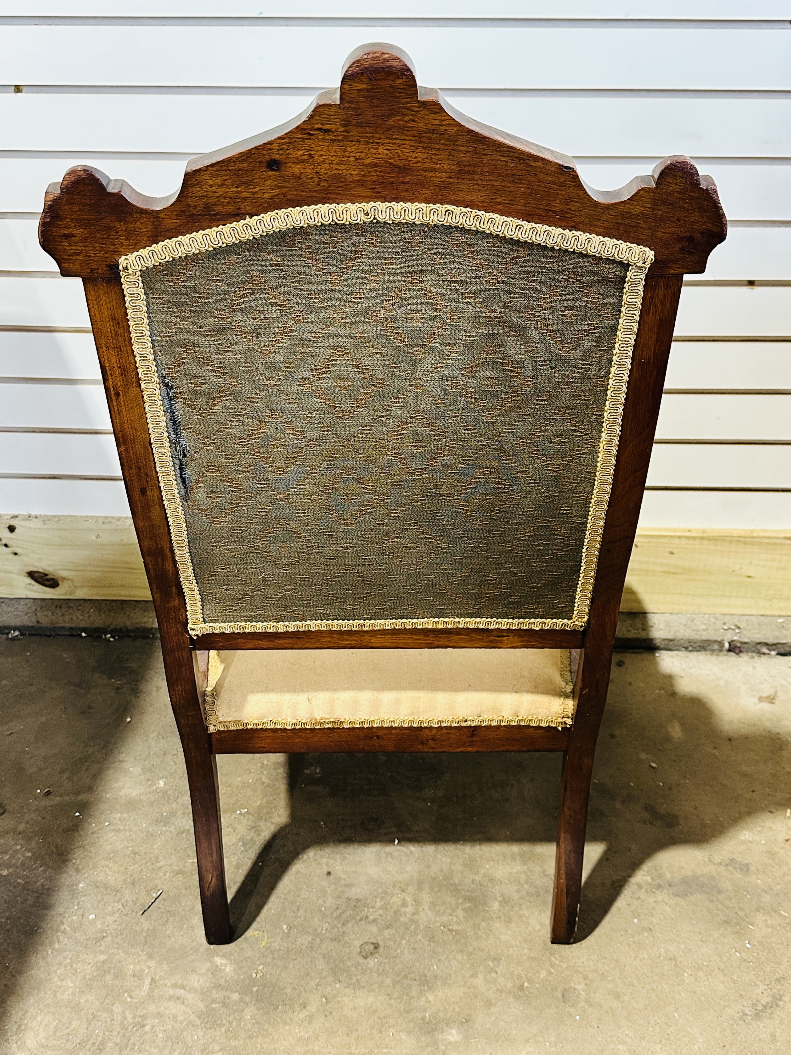 RENAISSANCE REVIVAL WALNUT SIDE CHAIR, C. 1880
