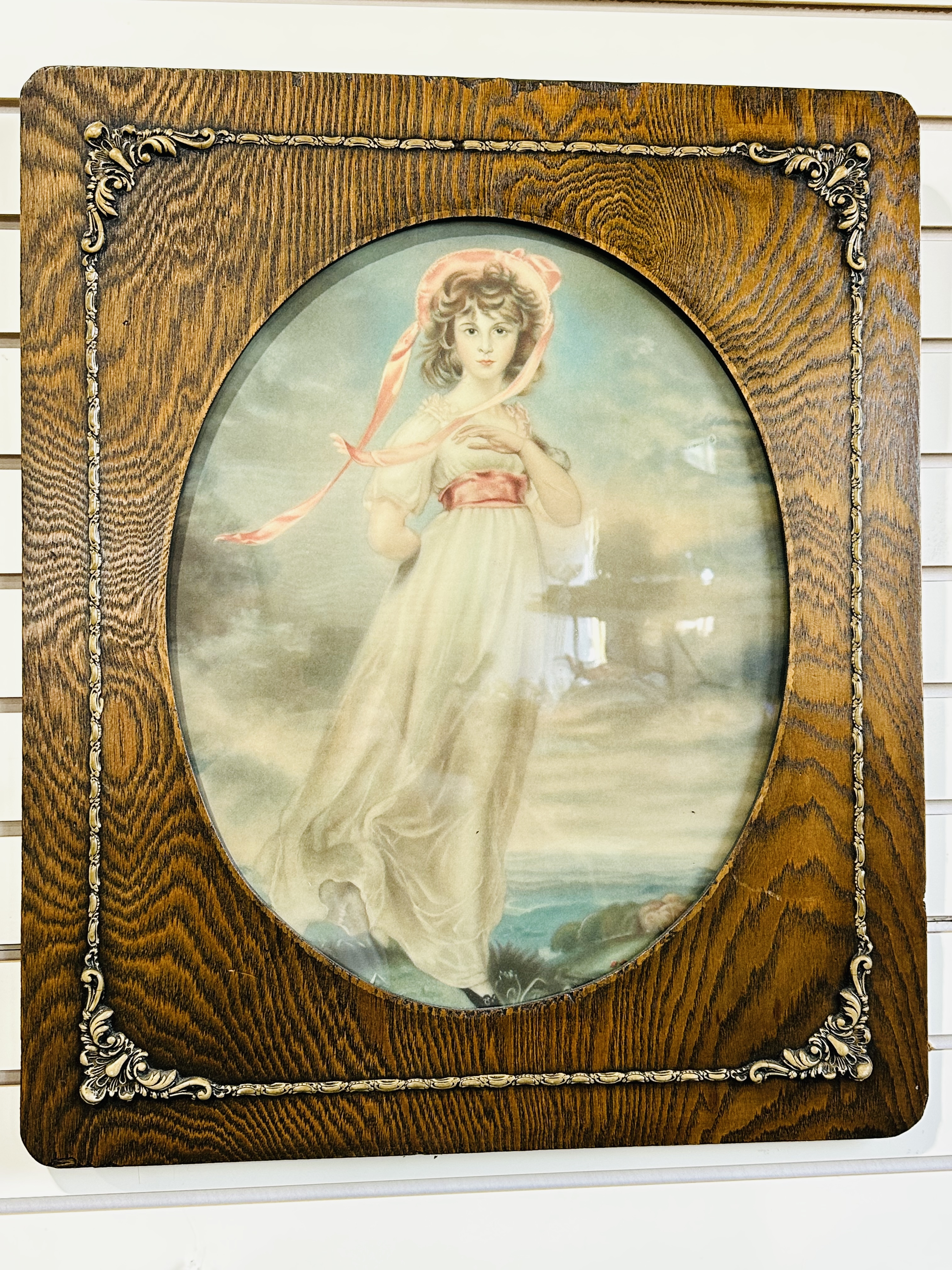 THOMAS LAWRENCE PINKIE OAK FRAMED LITHOGRAPH