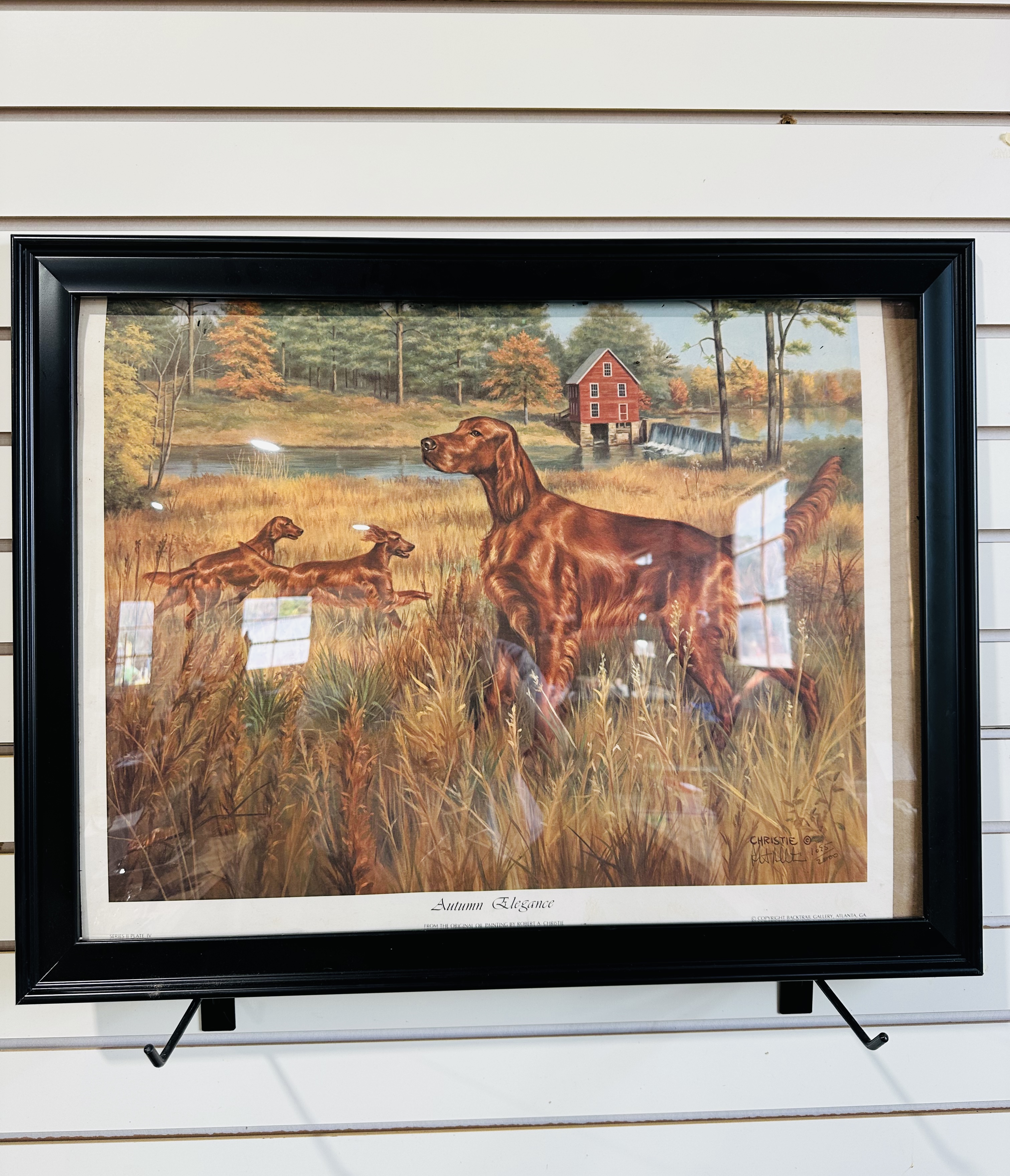 ROBERT A. CHRISTIE, AUTUMN ELEGANCE LITHOGRAPH