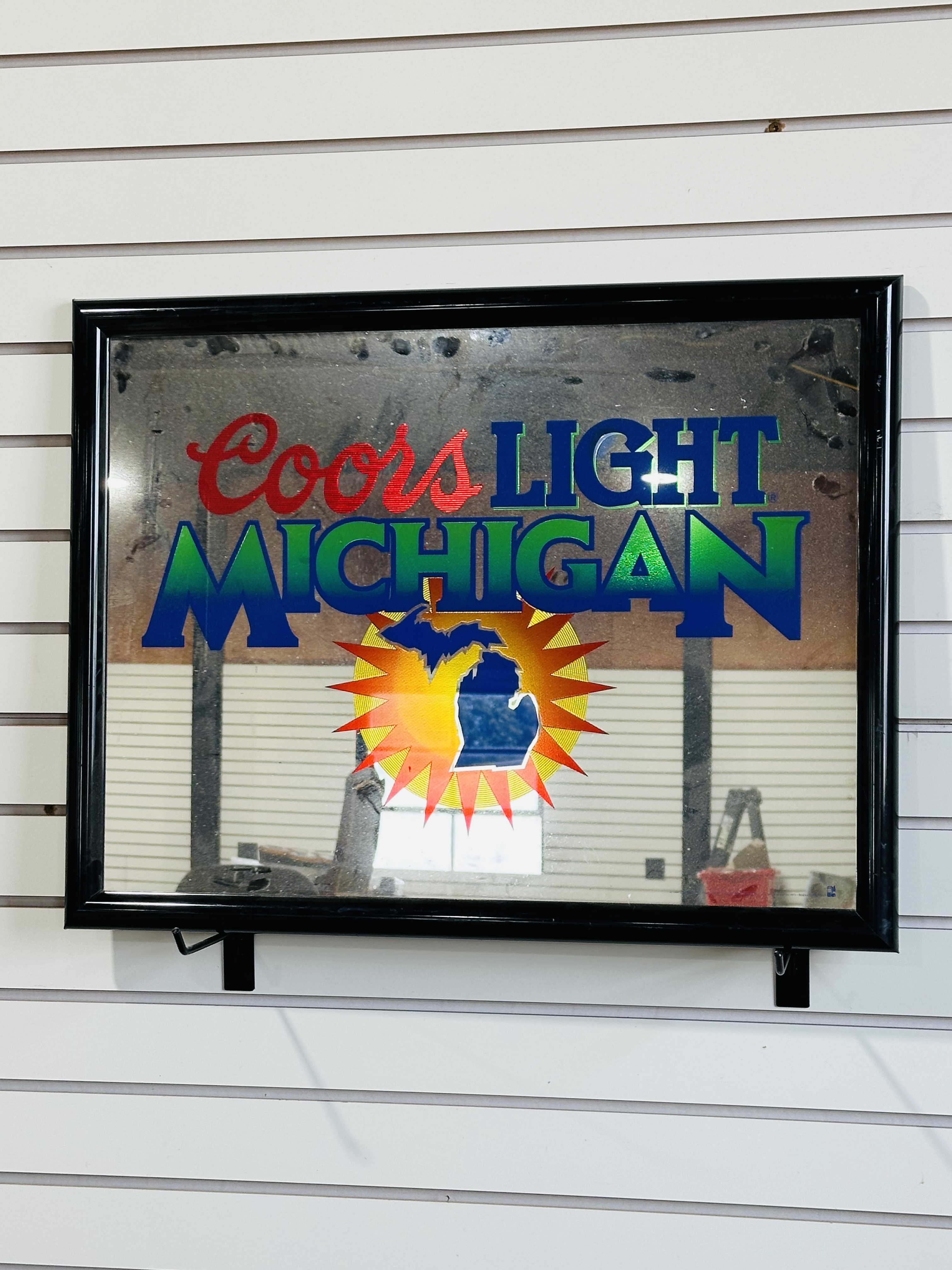 SIGNS & GLASSWORKS COORS LIGHT MIRROR 1994