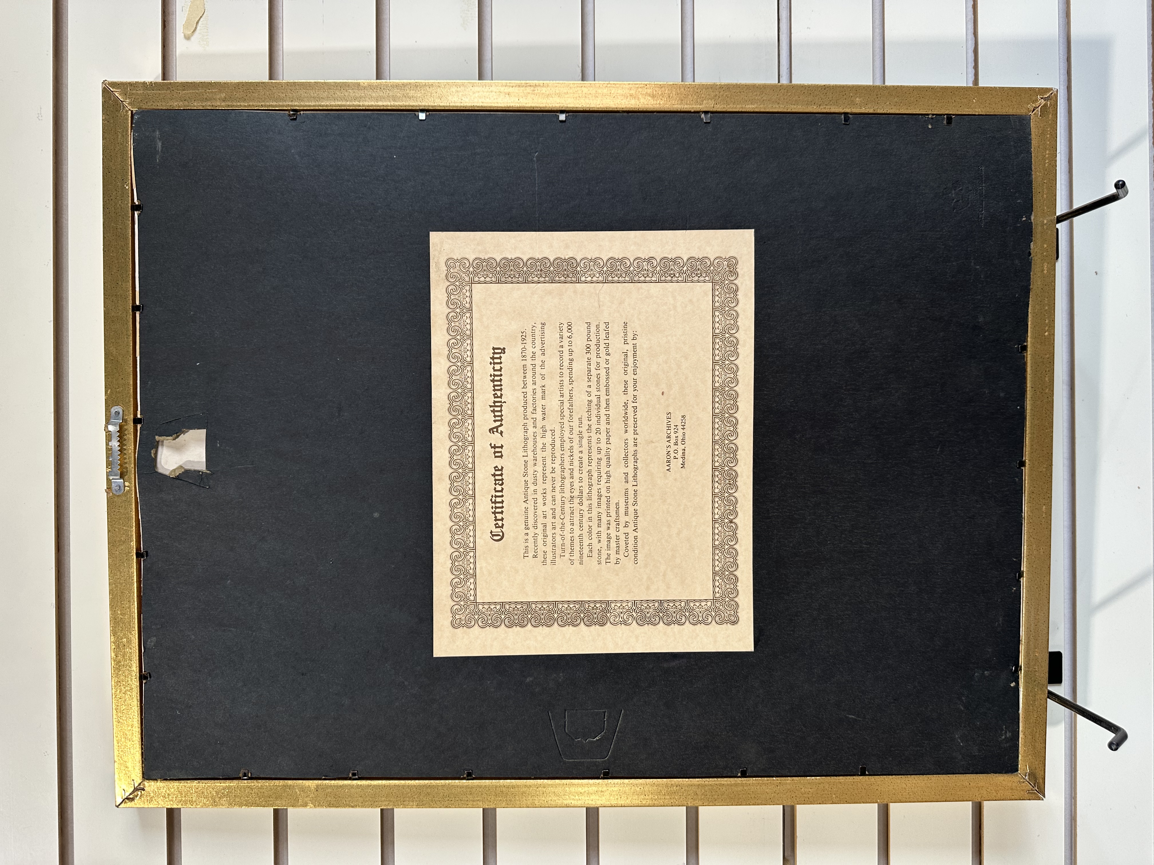 BUFF & BUFF THEODOLITE CHROMOLITHOGRAPH, C. 1920