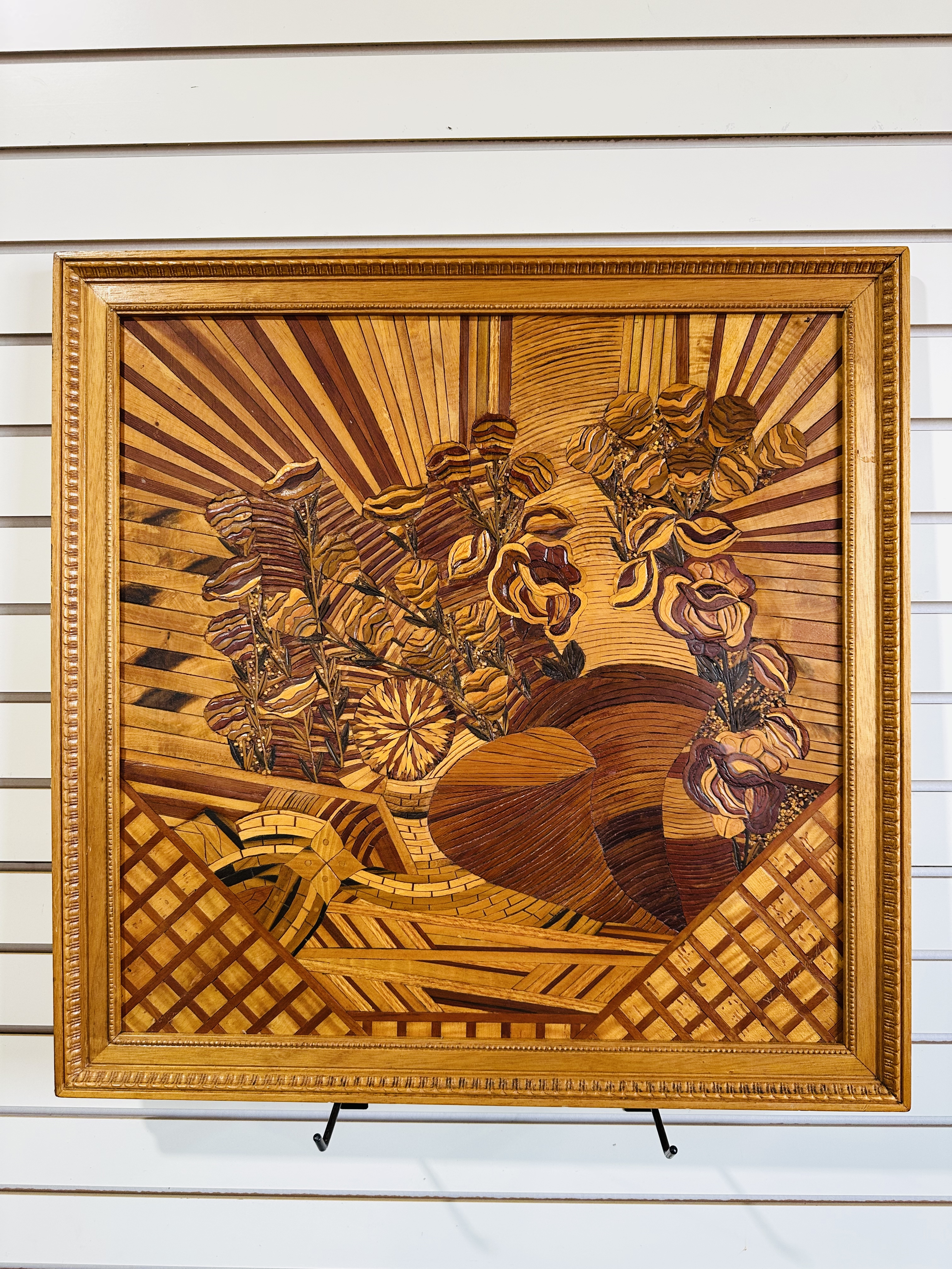 WALTER SALACIAK SWIRLS MARQUETRY 20TH CENTURY
