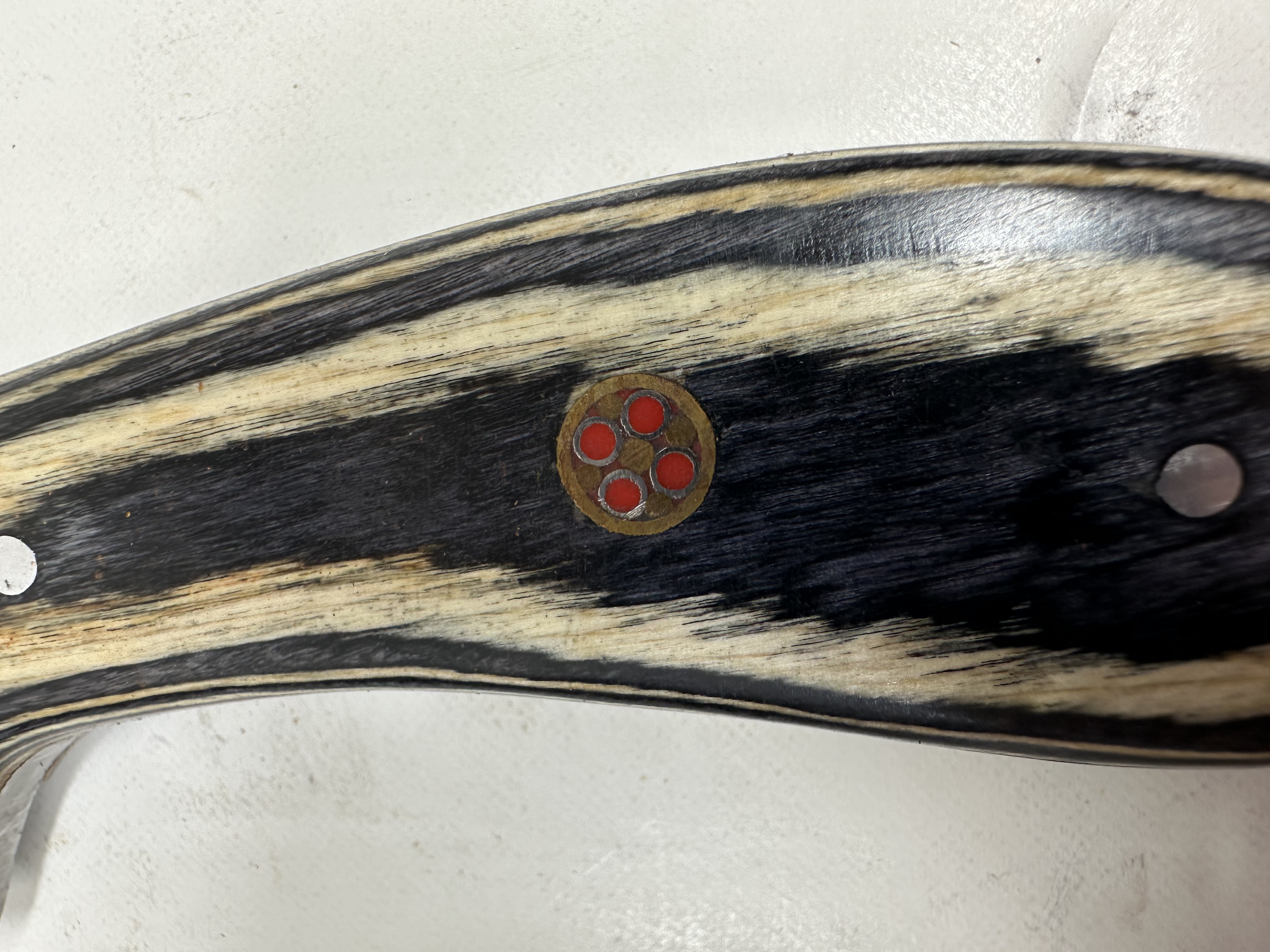 PAKISTAN HAWKBILL SKINNER, LAMINATED WOOD, MODERN