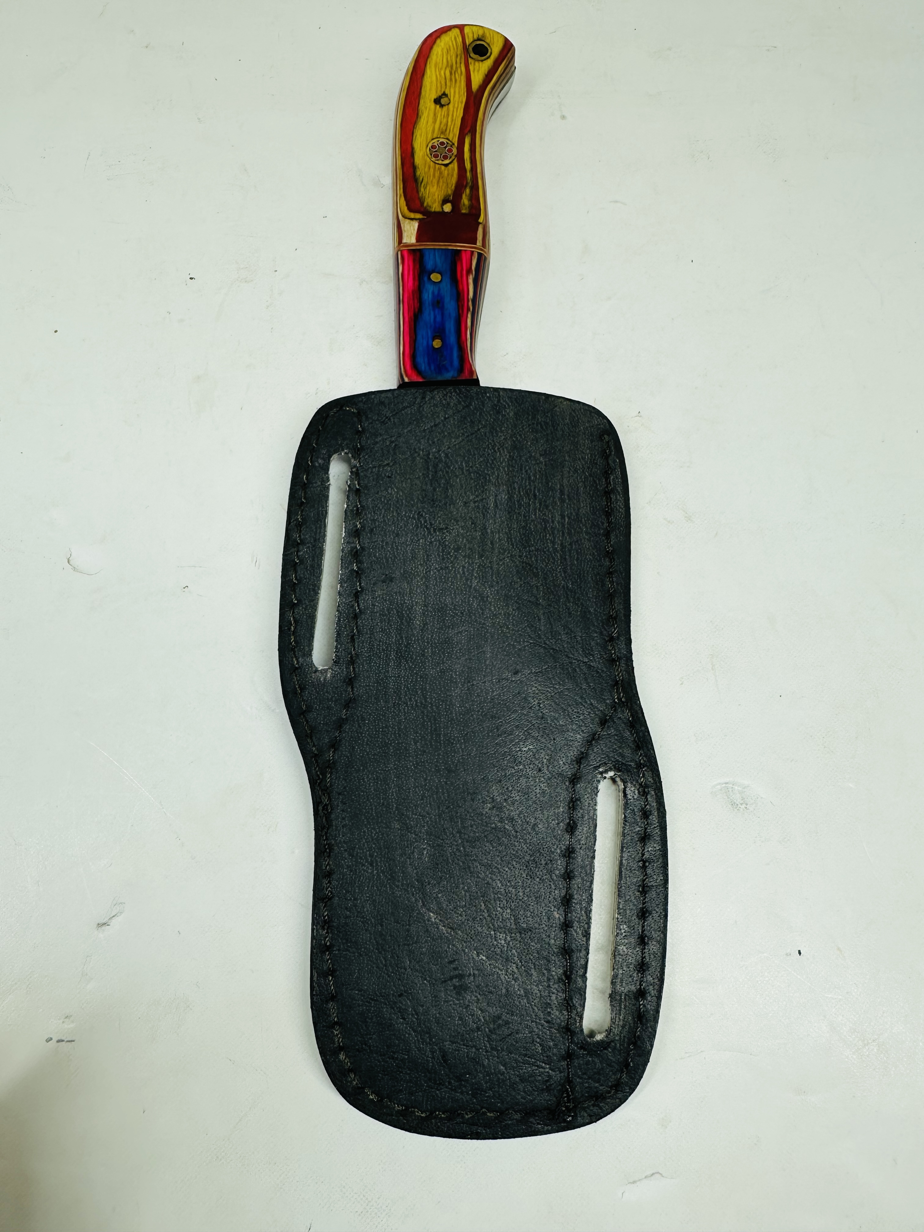 DAMASCUS STEEL CLEAVER KNIFE, MODERN