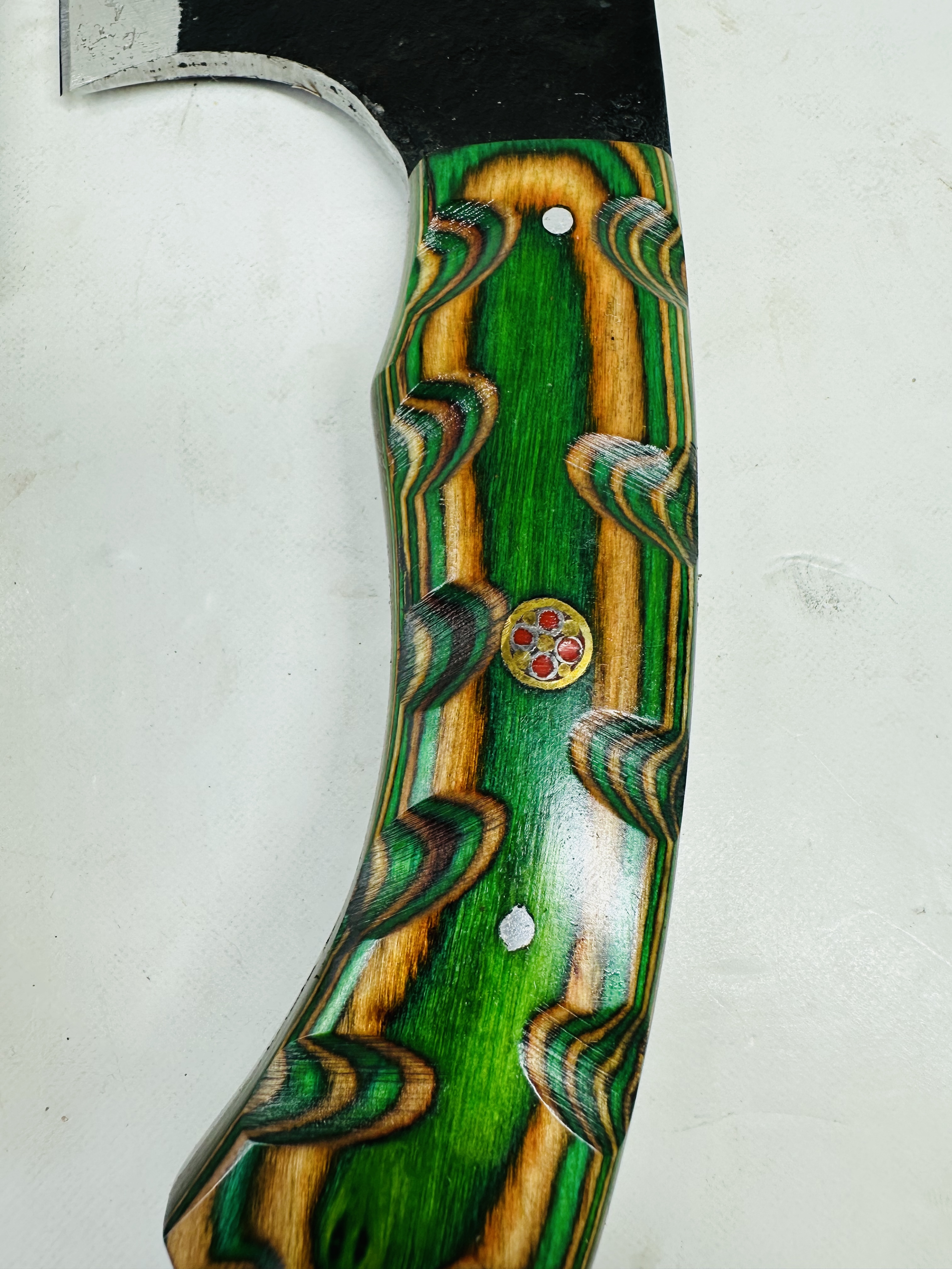 SERBIAN CLEAVER LAMINATED WOOD MODERN
