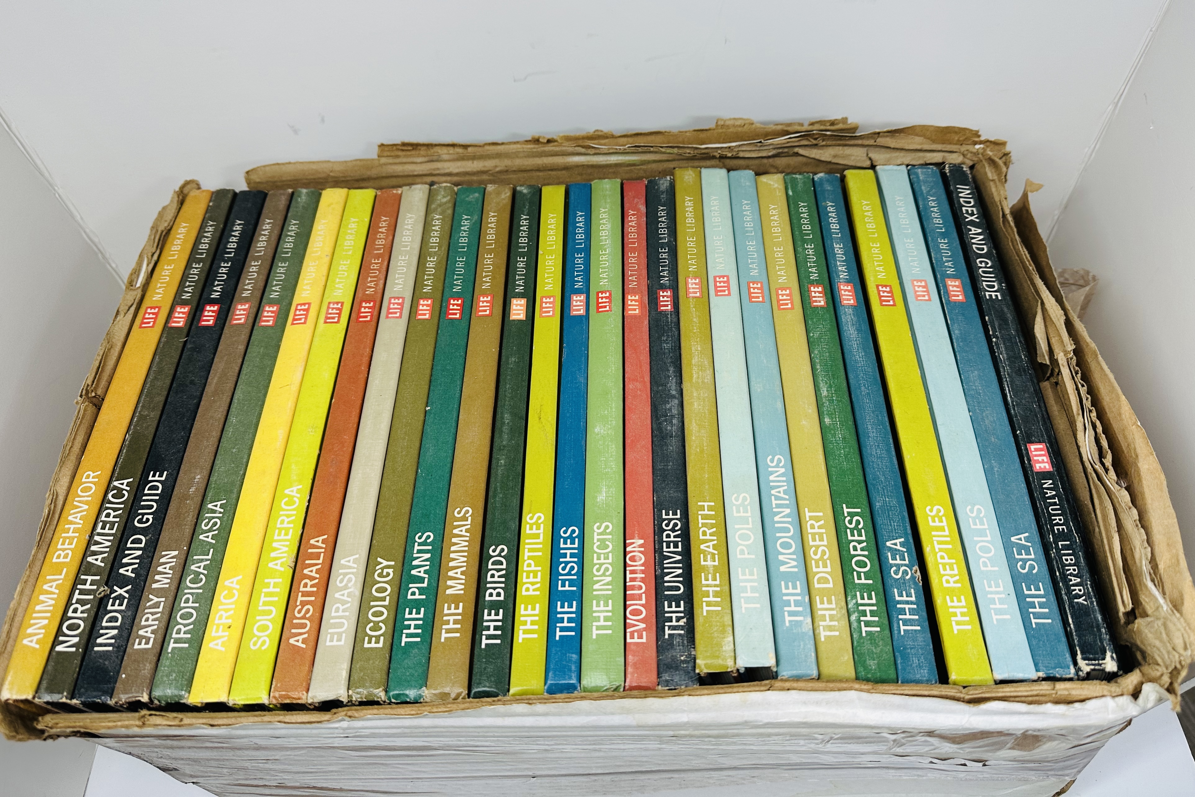 TIME-LIFE BOOKS, LIFE NATURE LIBRARY VOLUMES, C. 1960S