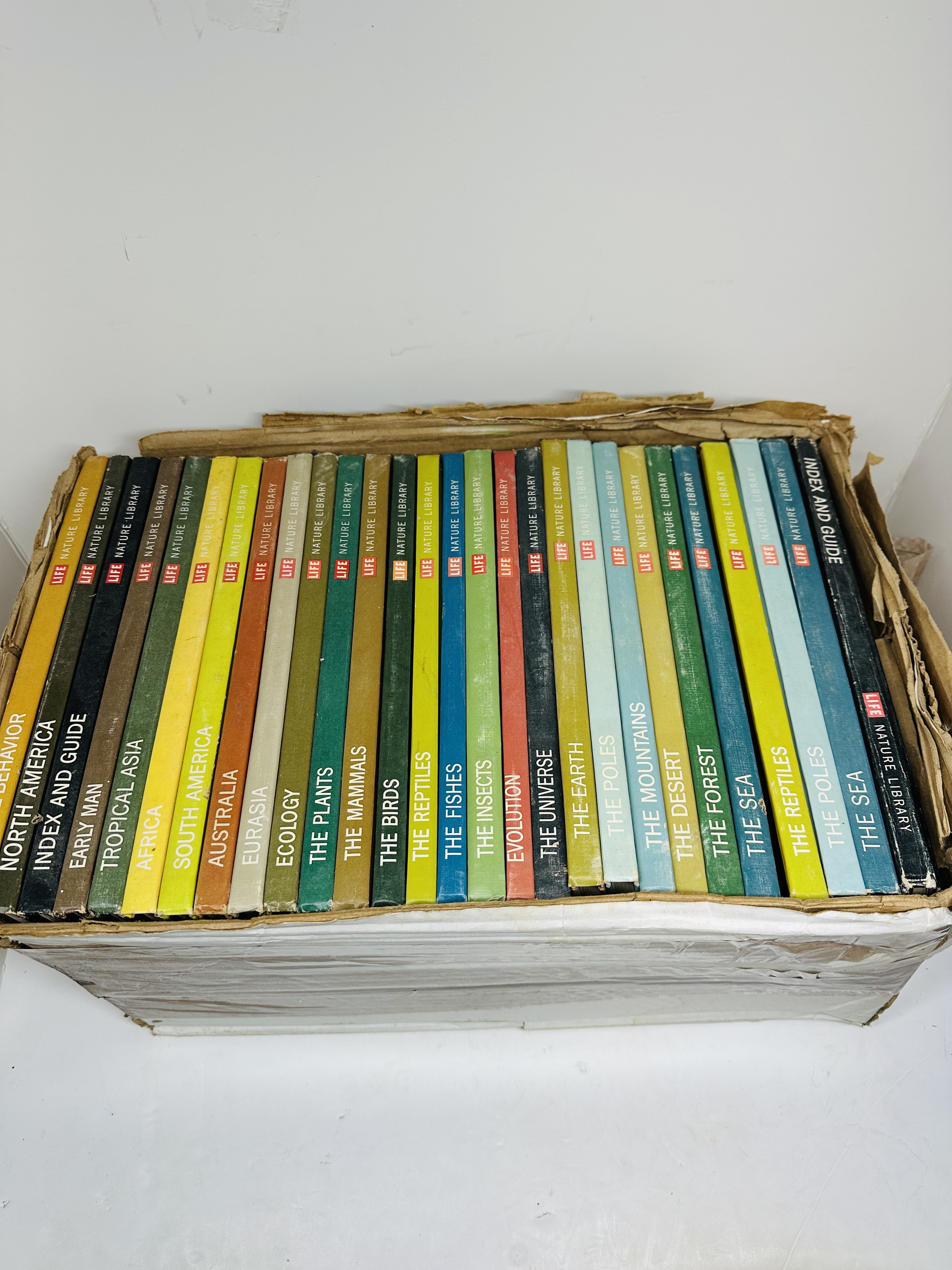 TIME-LIFE BOOKS, LIFE NATURE LIBRARY VOLUMES, C. 1960S