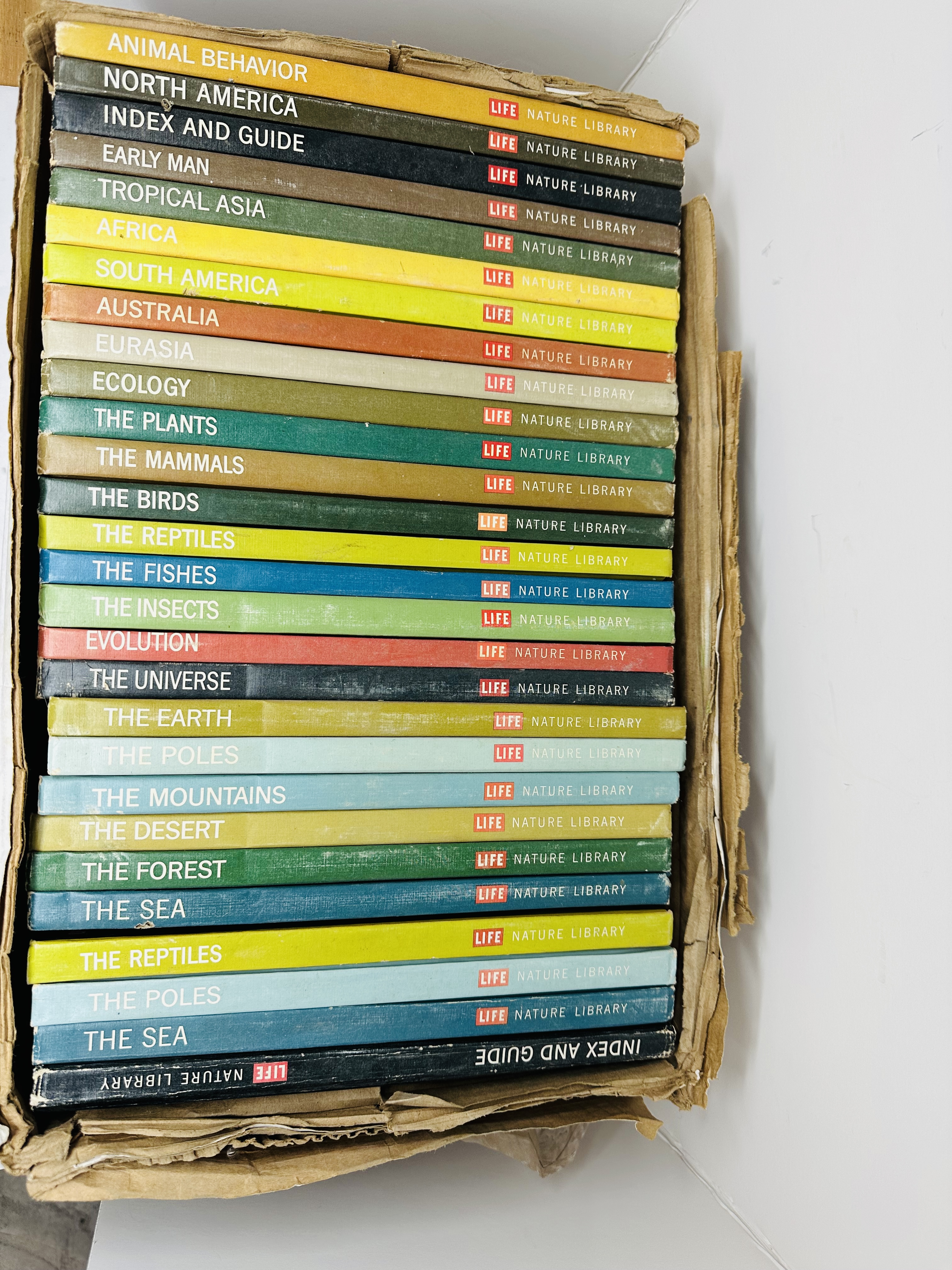 TIME-LIFE BOOKS, LIFE NATURE LIBRARY VOLUMES, C. 1960S