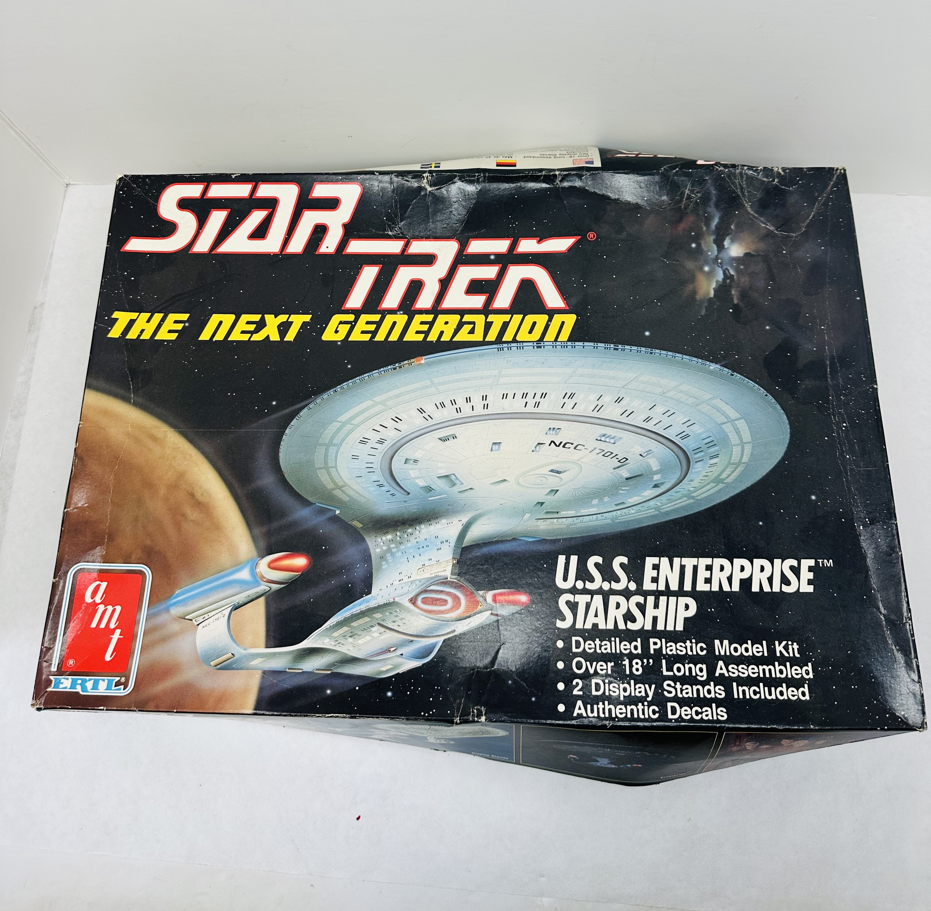AMT ERTL ENTERPRISE MODEL KIT 1988