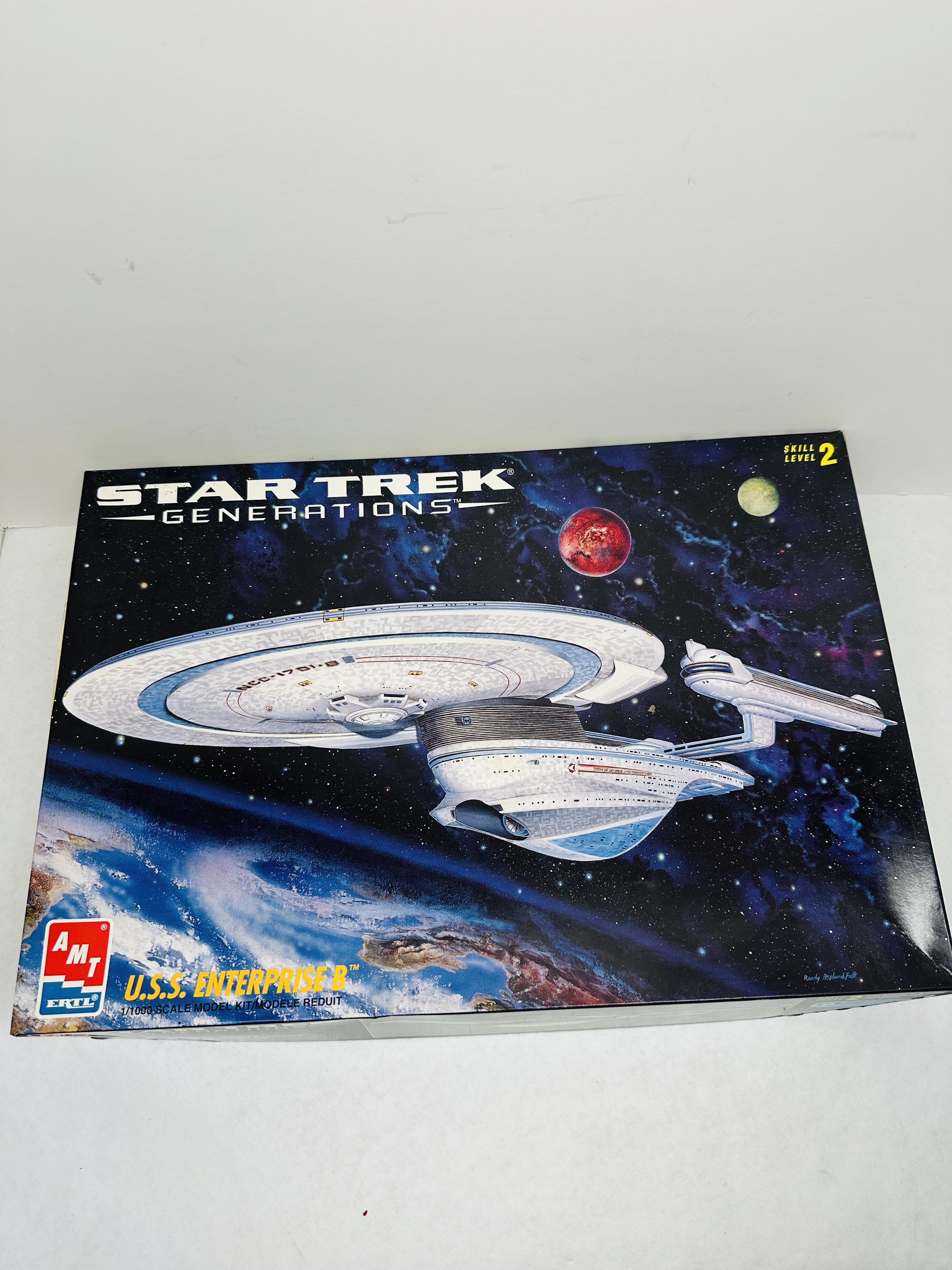 AMT/ERTL THREE STAR TREK MODEL KITS, 1990S