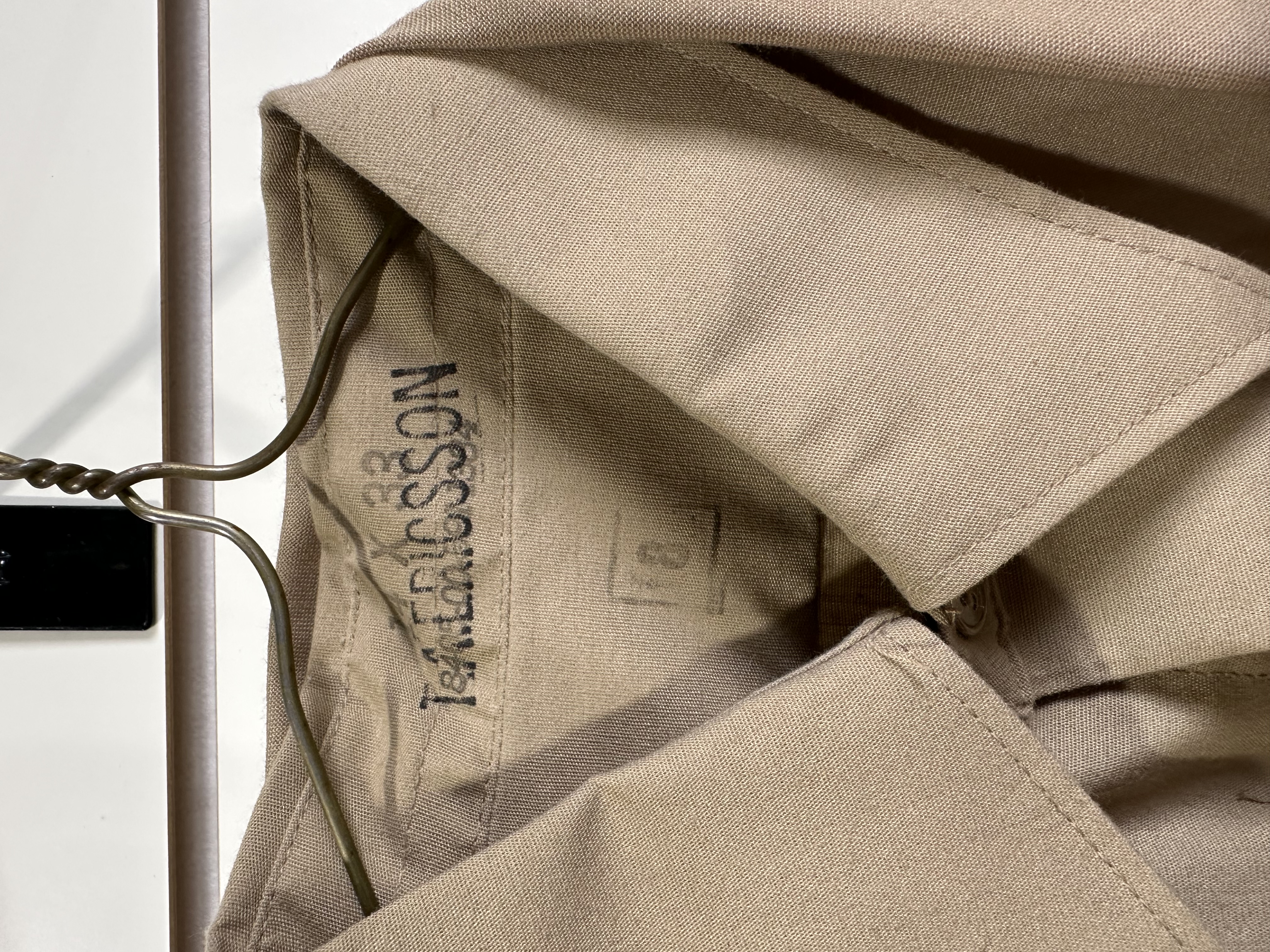 MARTIN MFG. USMC KHAKI SHIRT, 1981