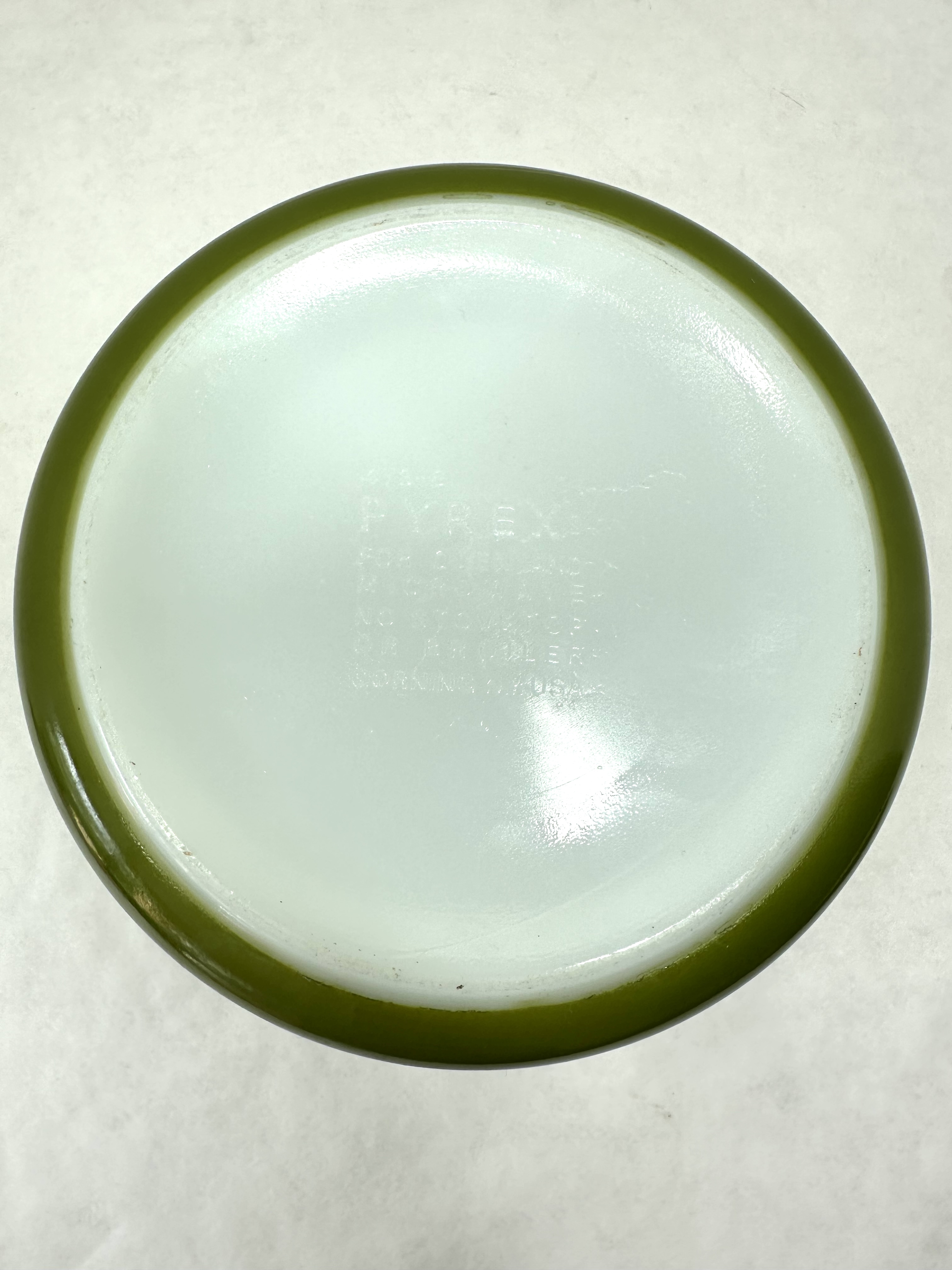 PYREX SPRING BLOSSOM GLASS BOWL, 1970S