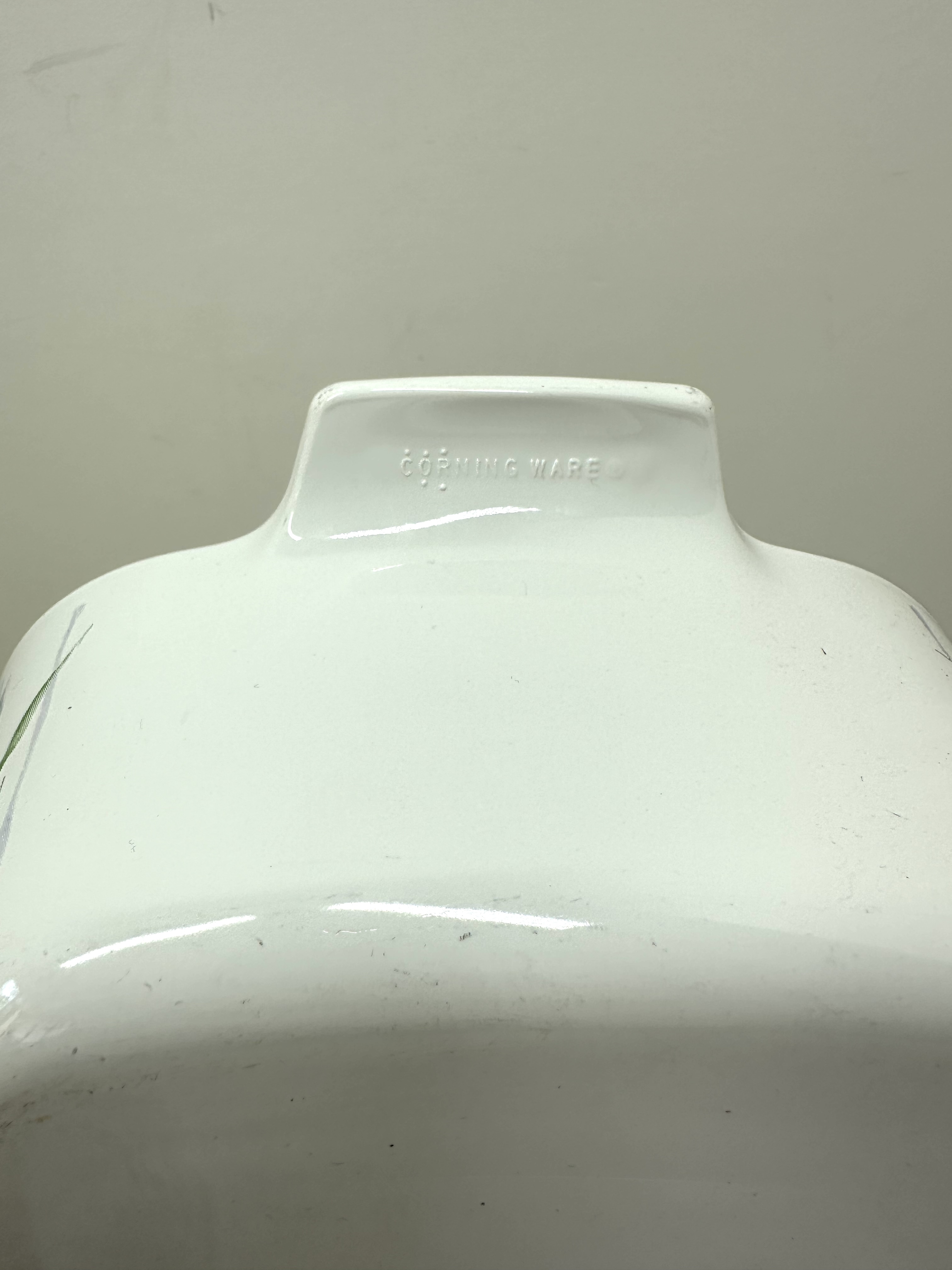 TWO FIRE-KING AND CORNING WARE CASSEROLES, 20TH CENTURY
