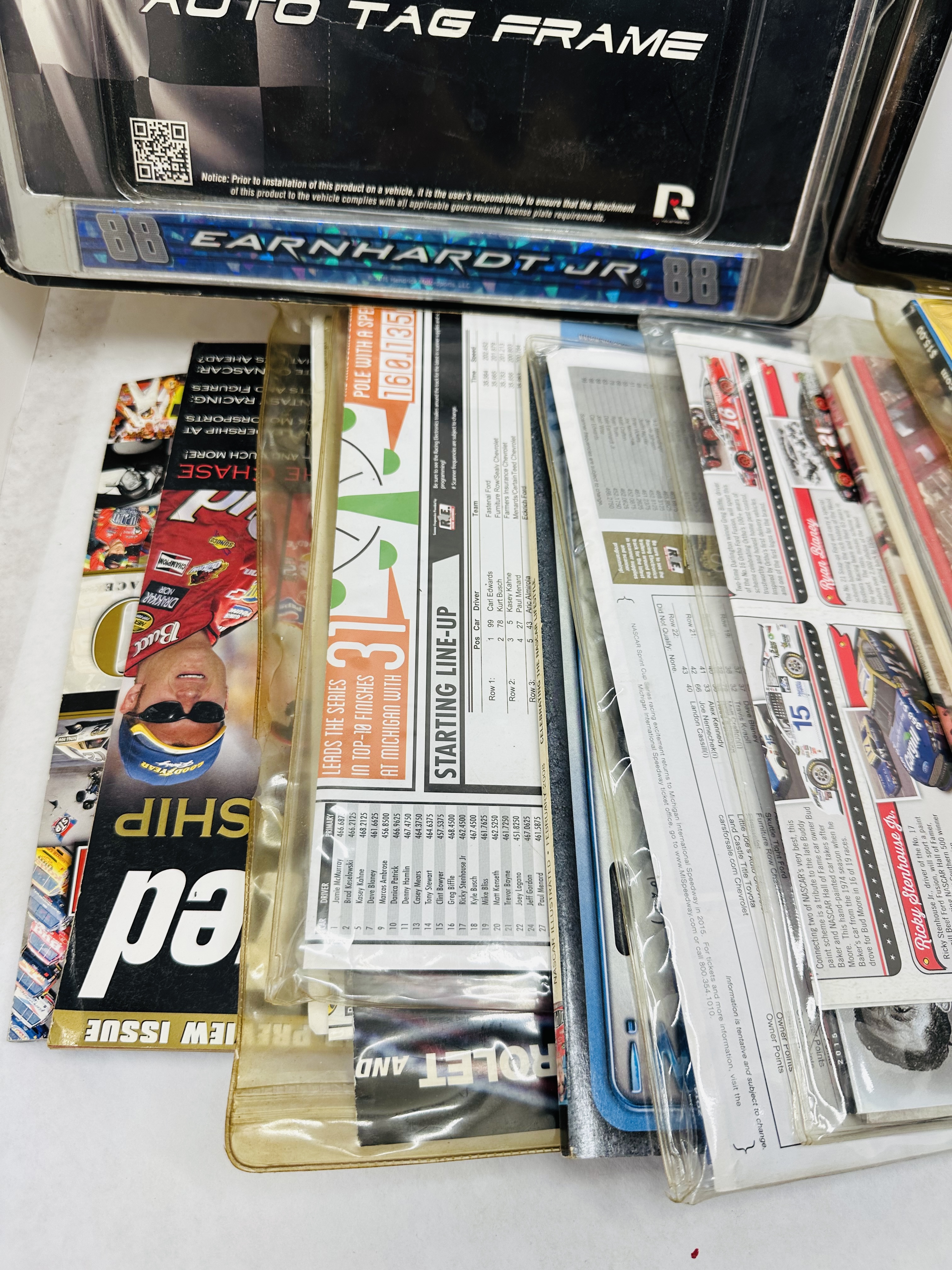NASCAR, CHROME ACCESSORIES AND EPHEMERA, 2005-2015