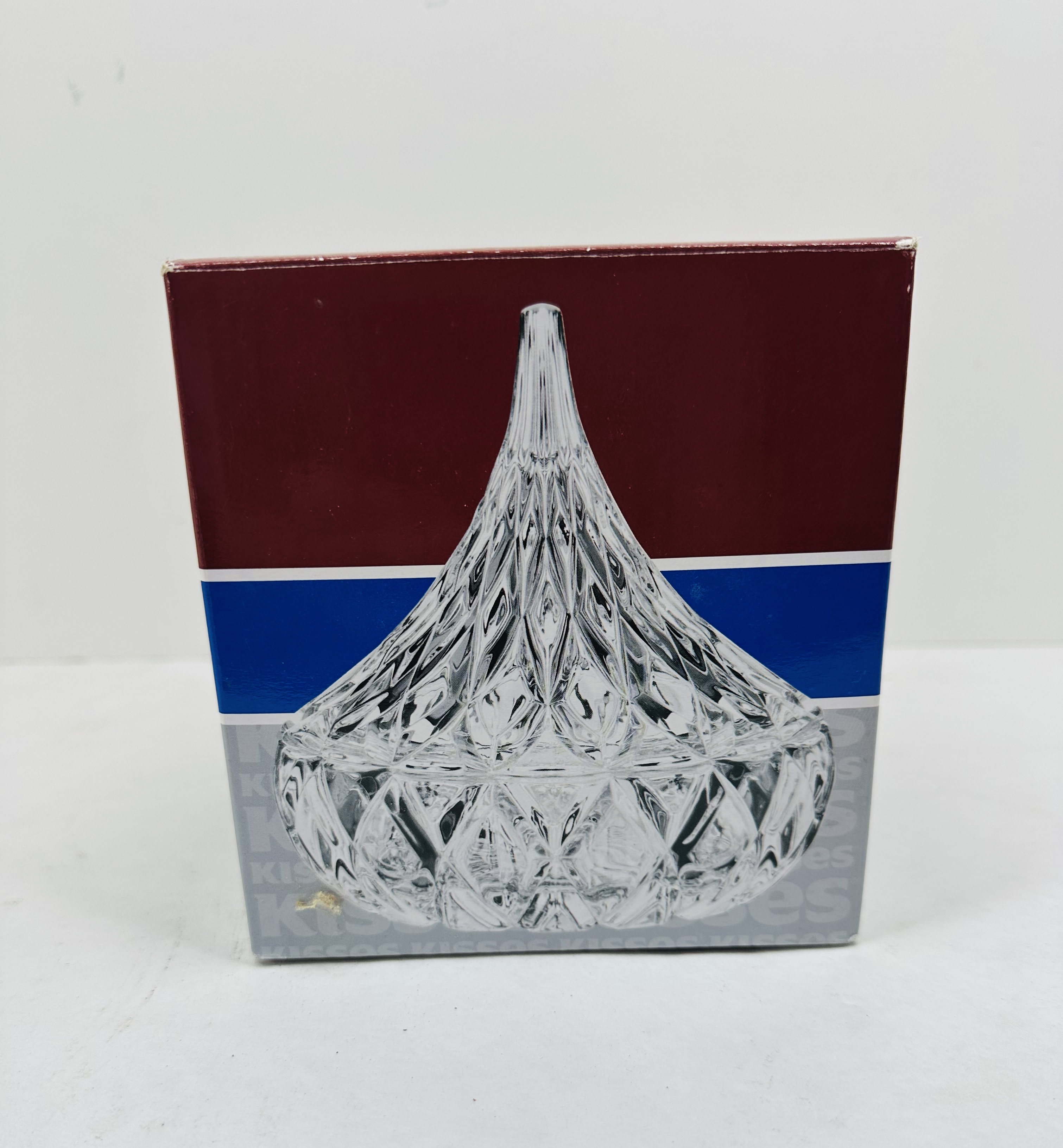 GODINGER HERSHEY'S CRYSTAL KISS DISH