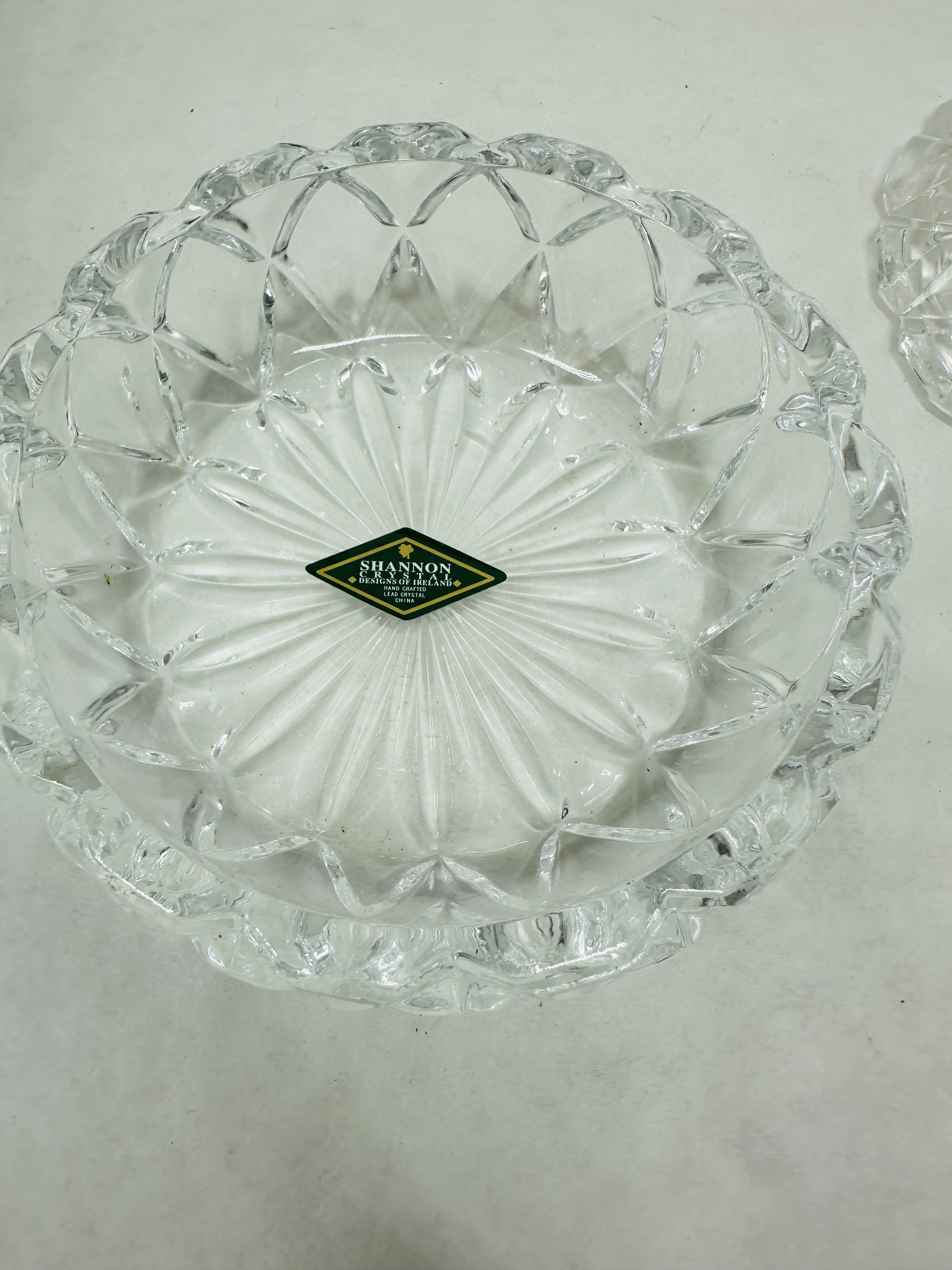 GODINGER HERSHEY'S CRYSTAL KISS DISH