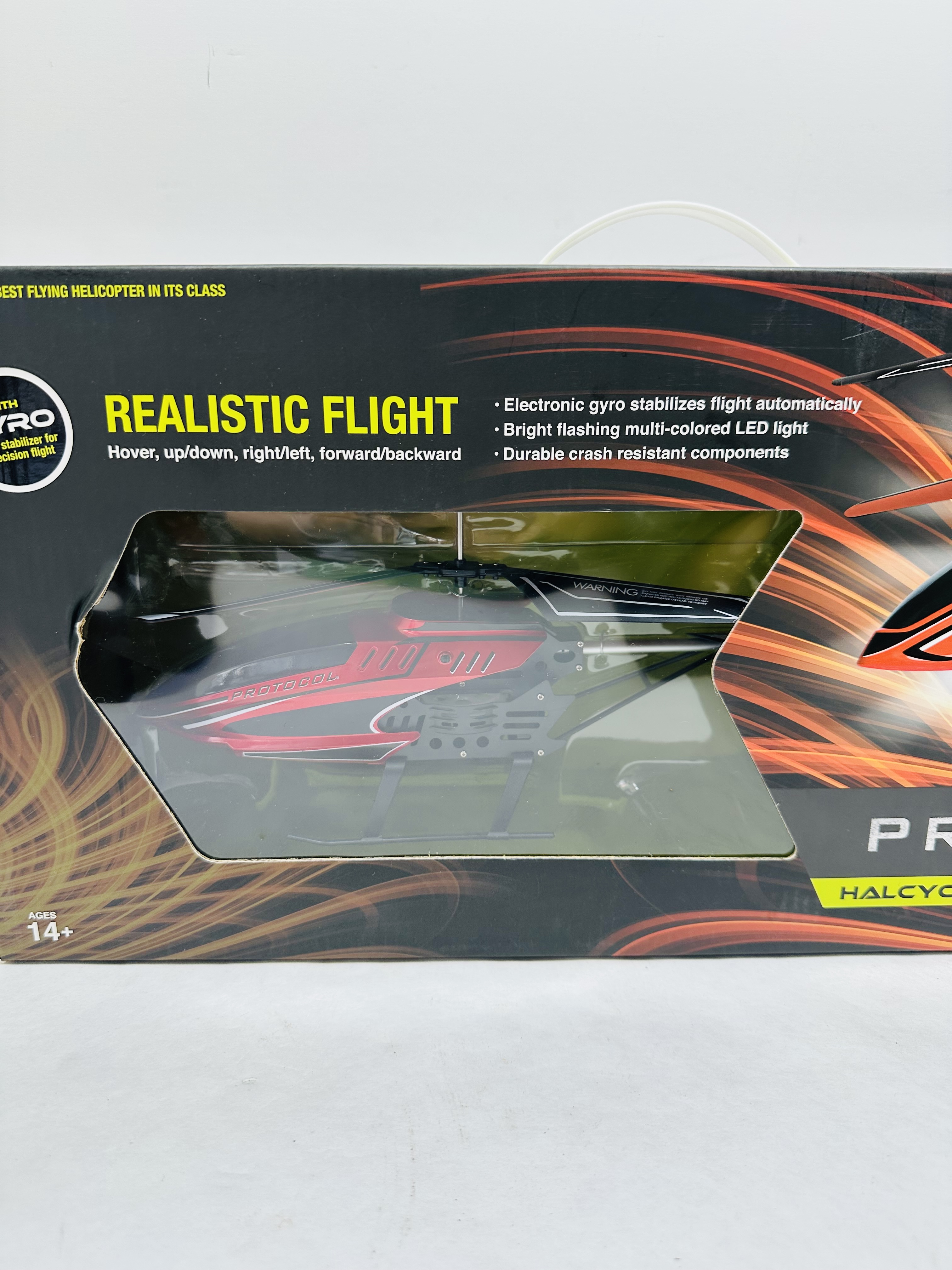 PROTOCOL HALCYON RC HELICOPTER PLASTIC