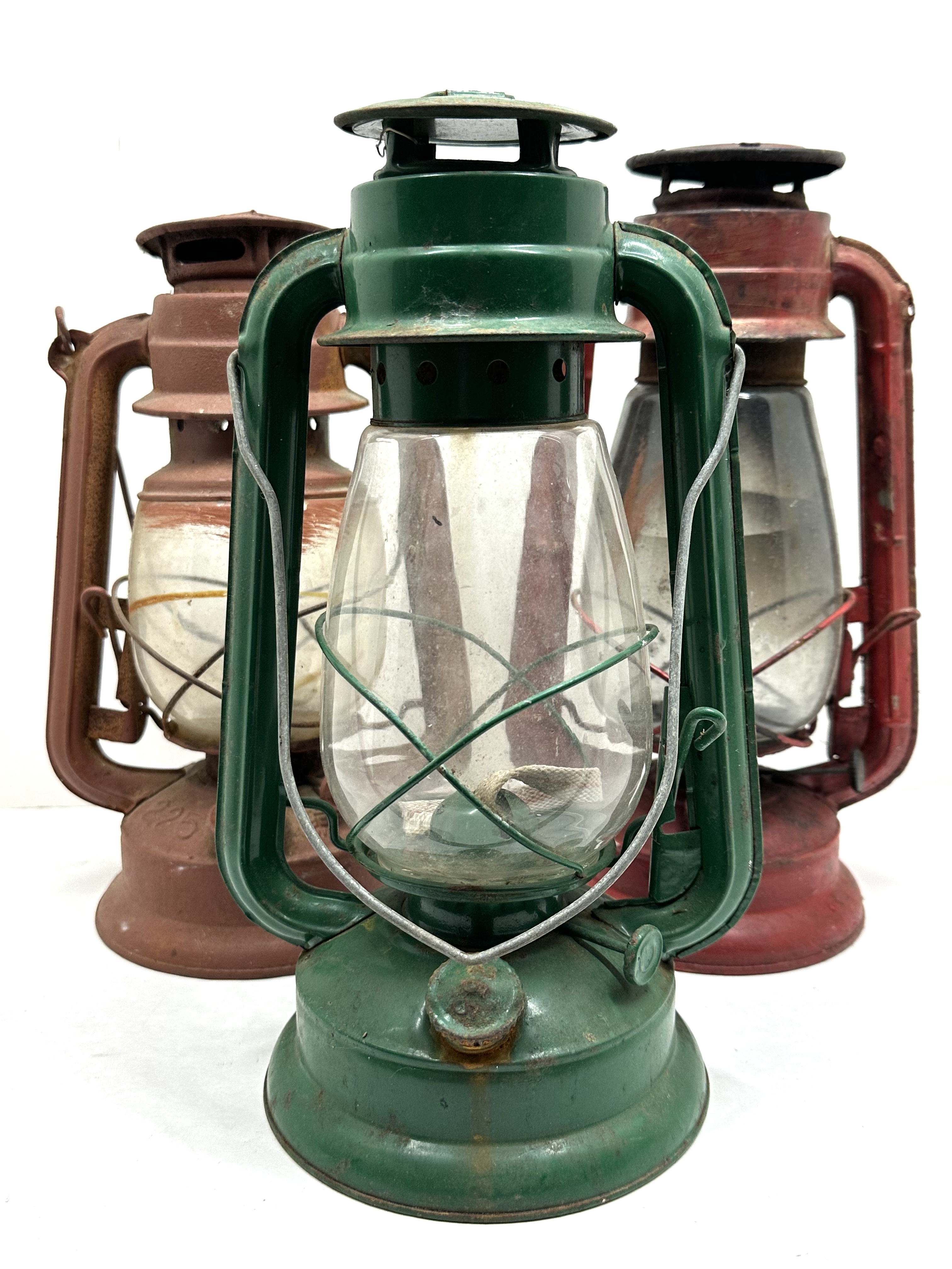 SWALLOW AND HOPE LANTERNS, MID-CENTURY