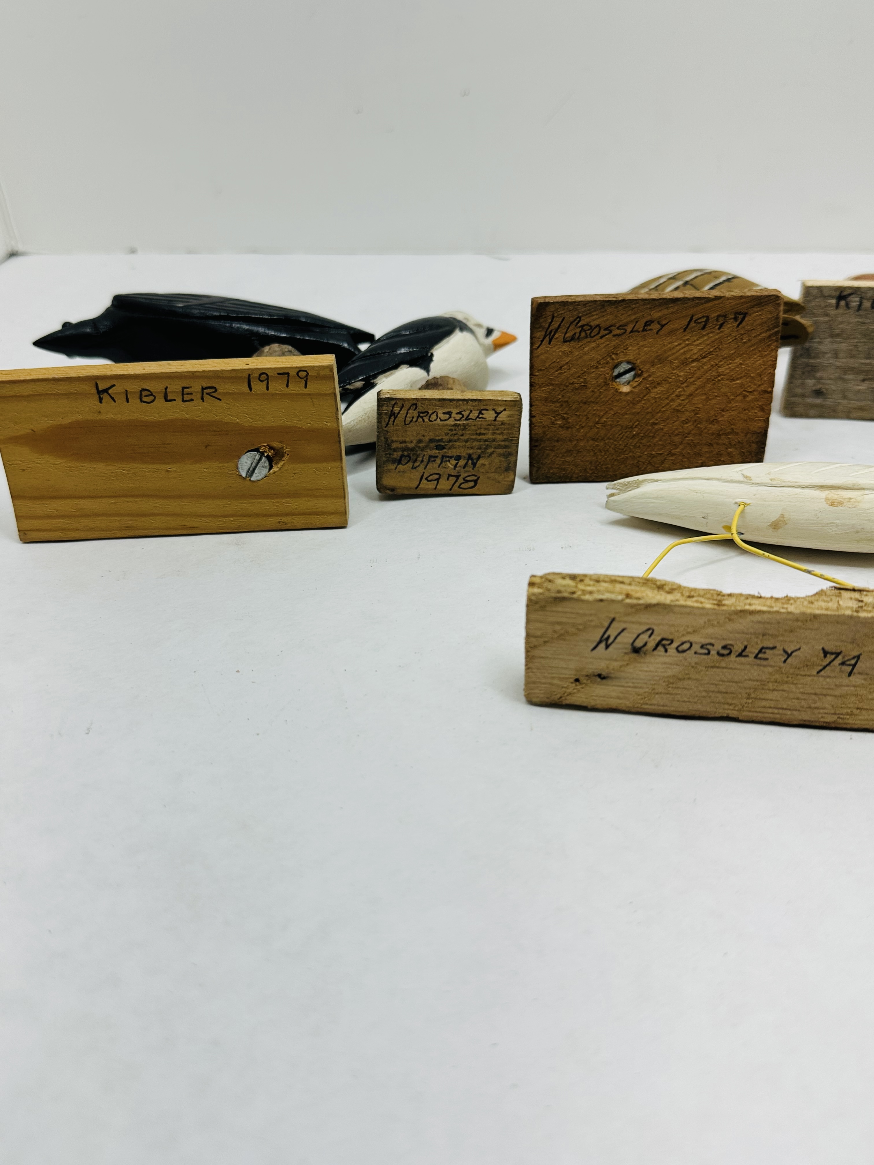 CROSSLEY AND KIBLER BIRD COLLECTION, 1970S