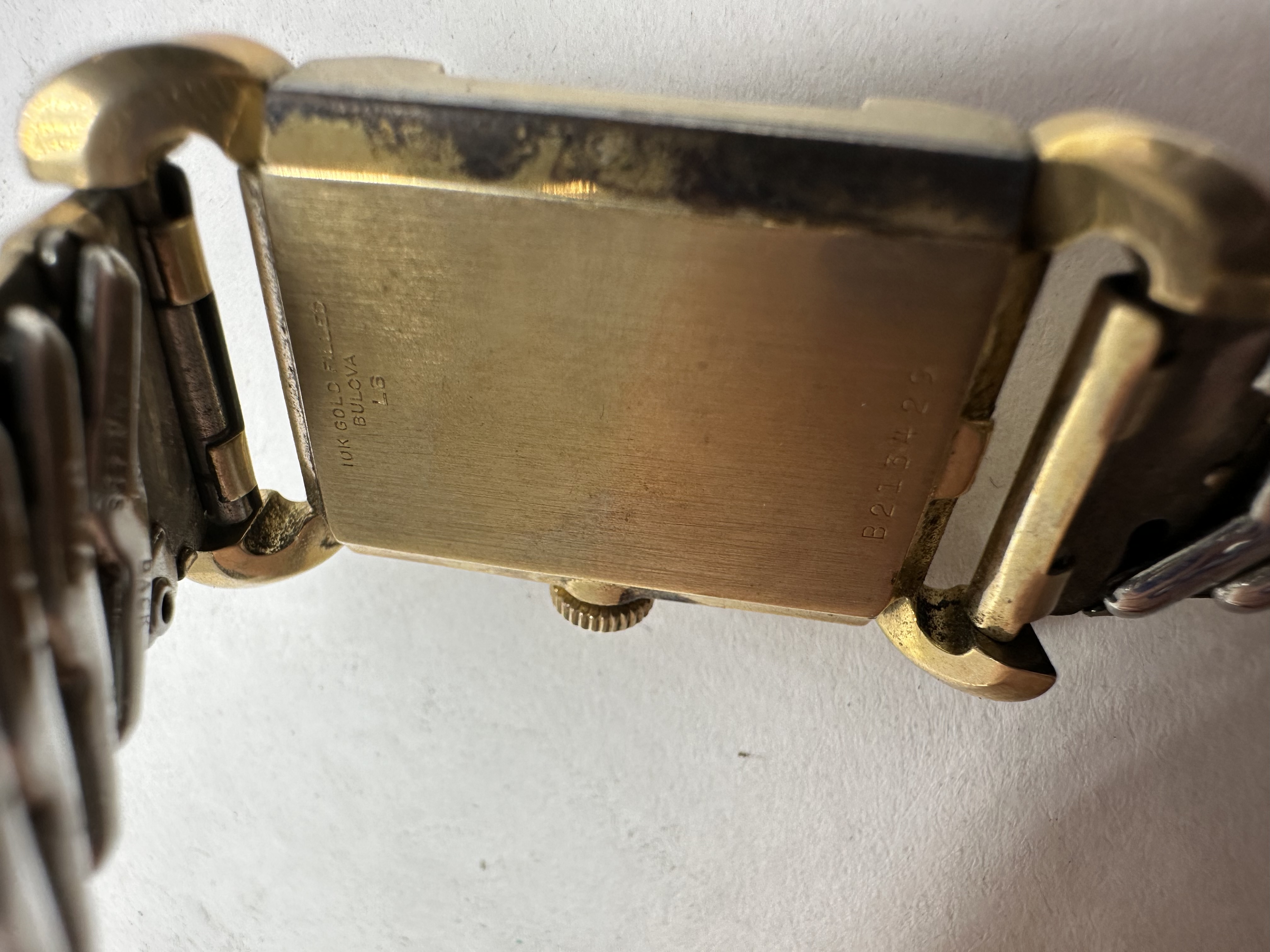 BULOVA GOLD FILLED WRISTWATCH, 1956