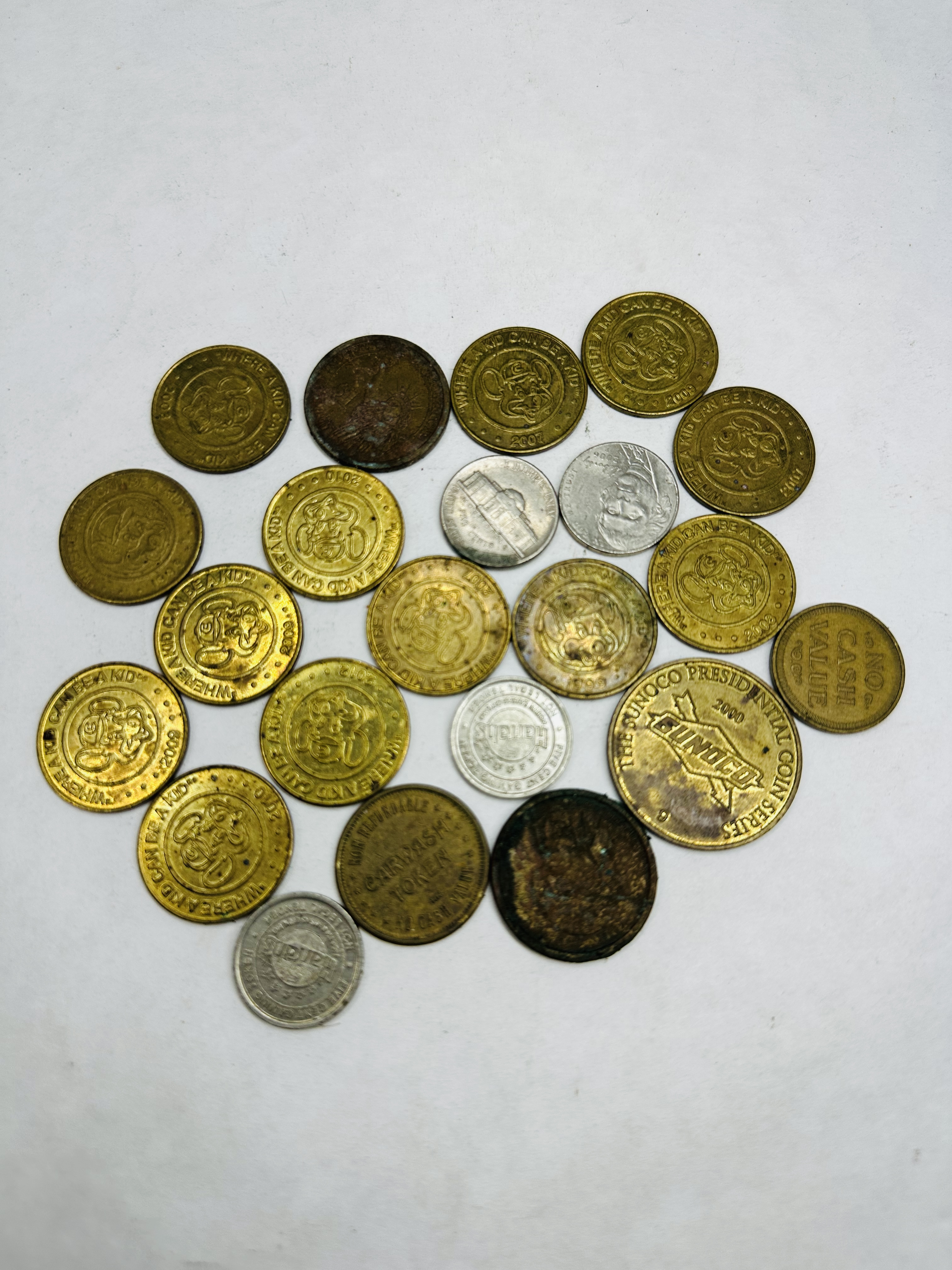CHUCK E. CHEESE AND MISCELLANEOUS TOKENS, 2000-2012