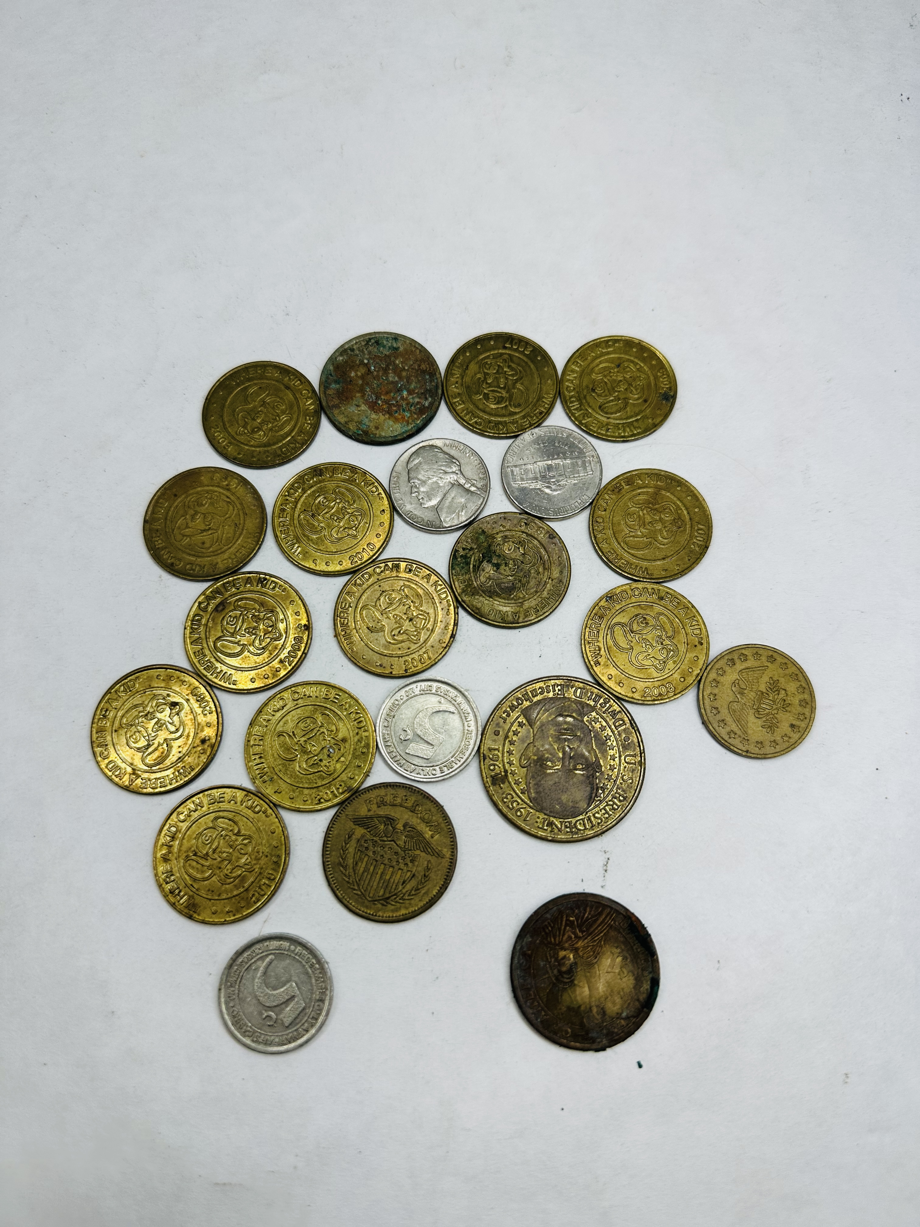 CHUCK E. CHEESE AND MISCELLANEOUS TOKENS, 2000-2012