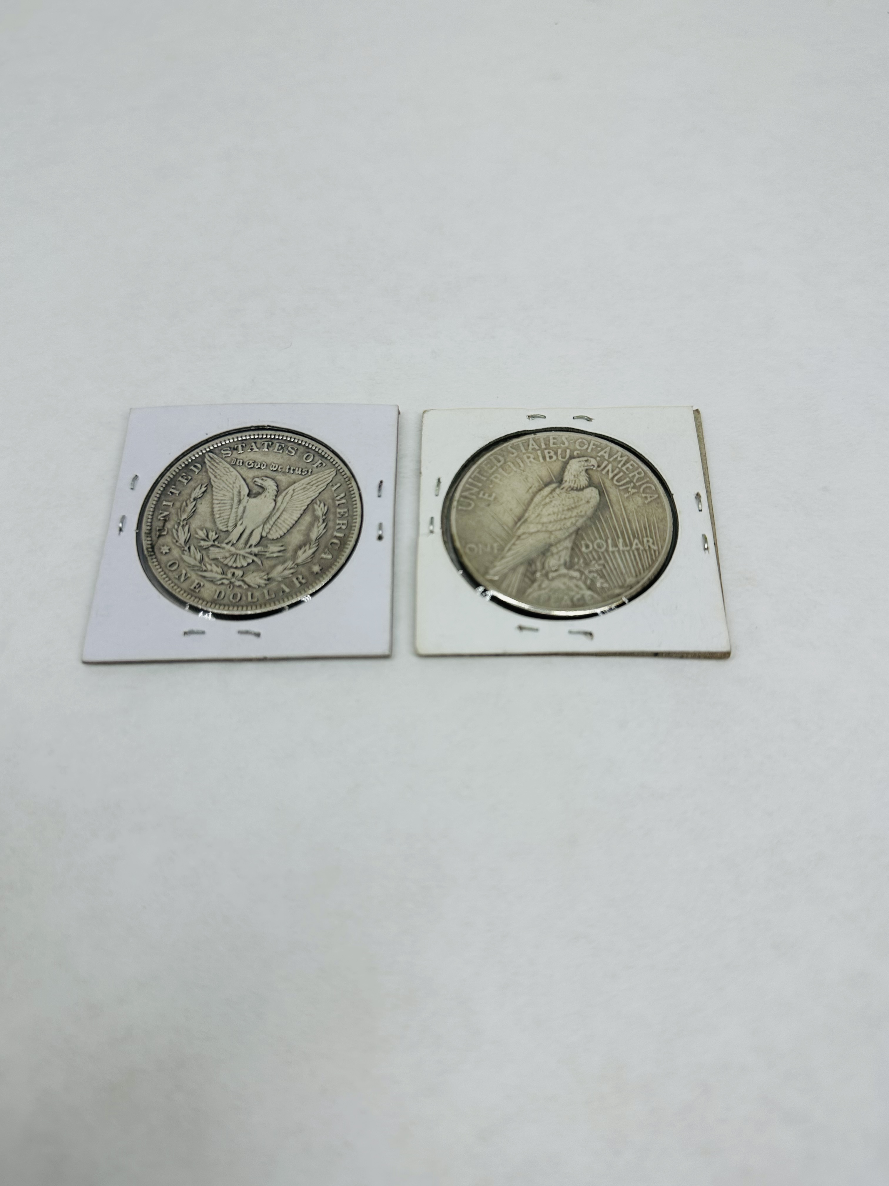 US MINT SILVER DOLLARS, 1890-1925
