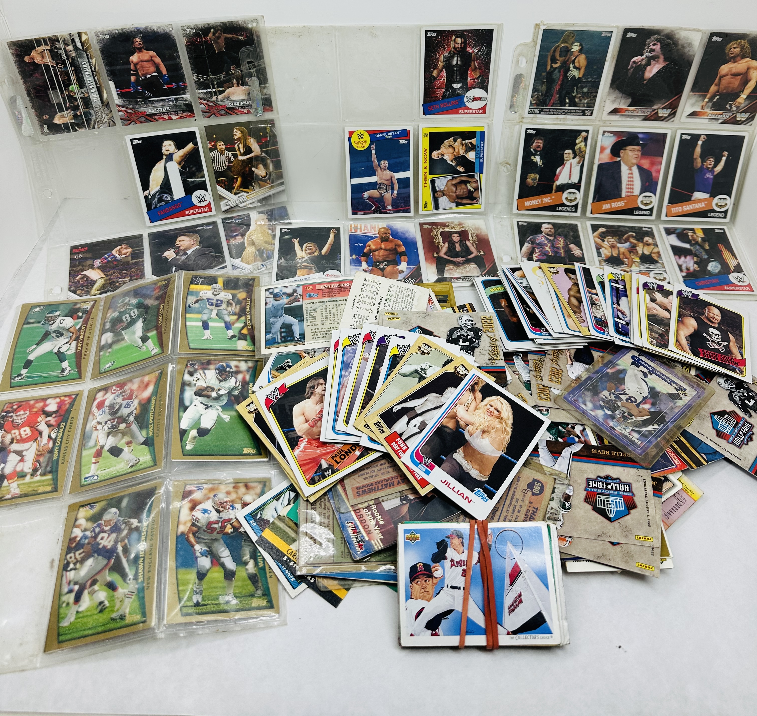 TOPPS AND PANINI TRADING CARDS, C. 1990-2023