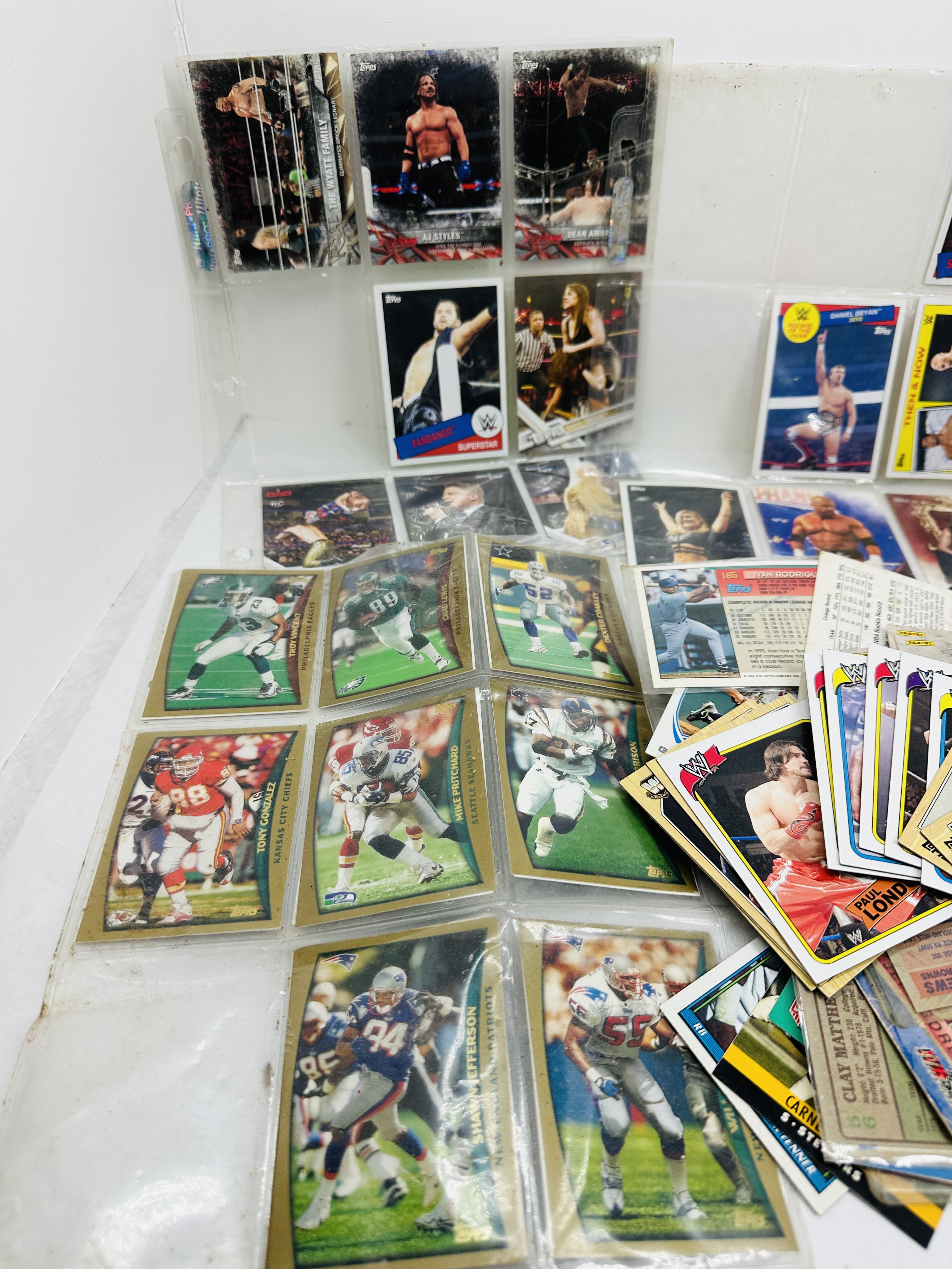 TOPPS AND PANINI TRADING CARDS, C. 1990-2023