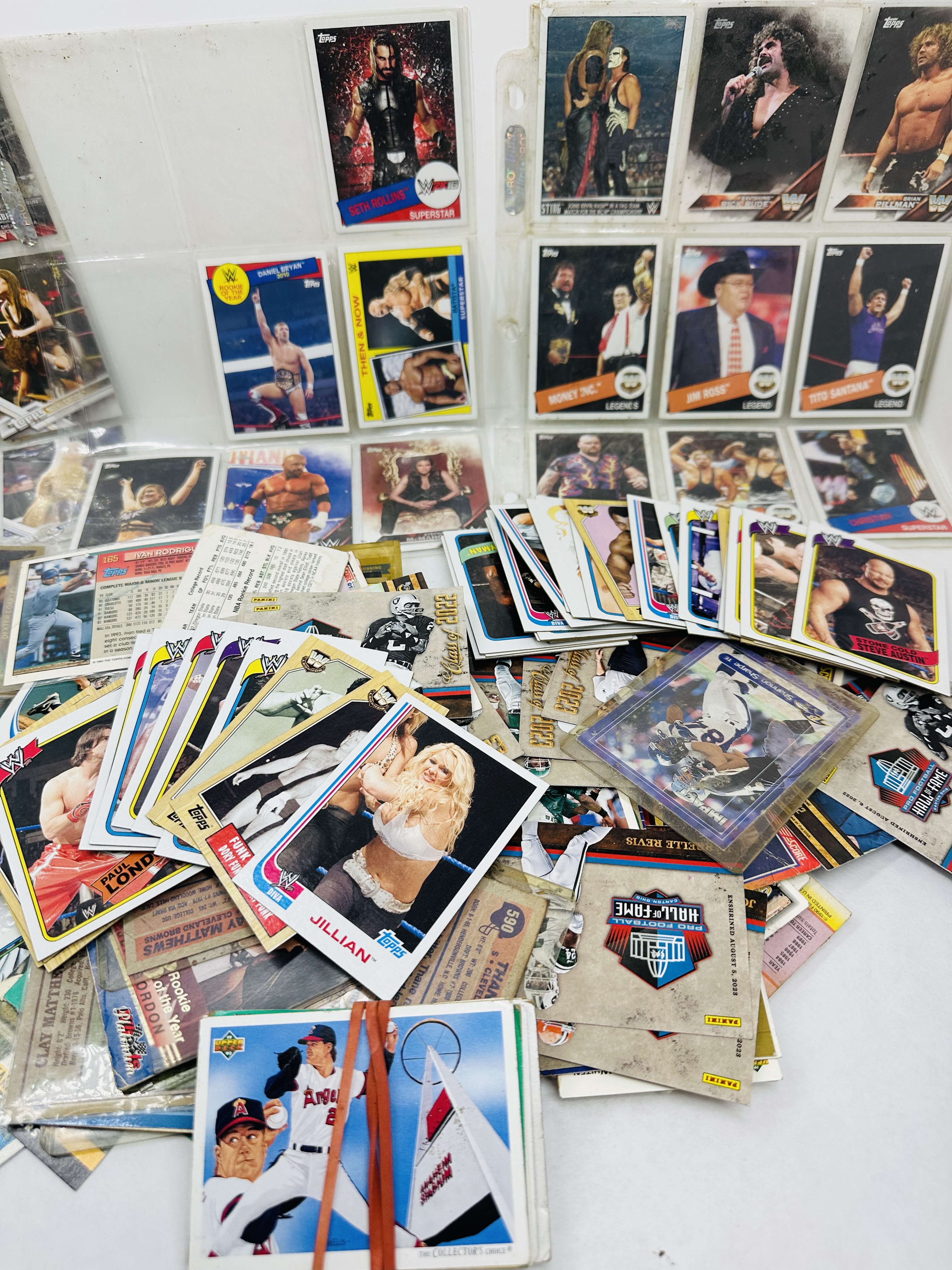 TOPPS AND PANINI TRADING CARDS, C. 1990-2023