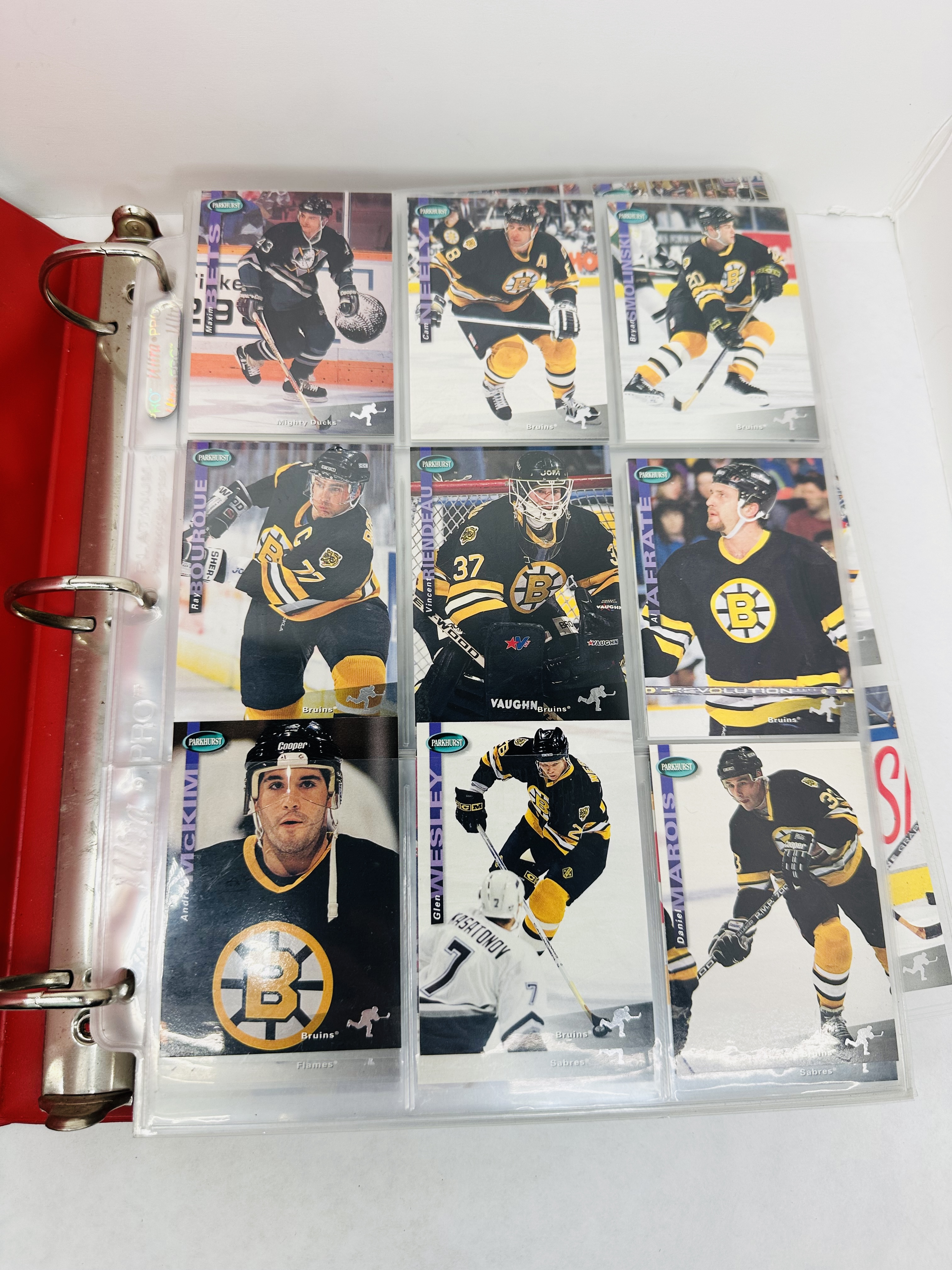 PARKHURST AND DONRUSS TRADING CARDS, 1993-1995