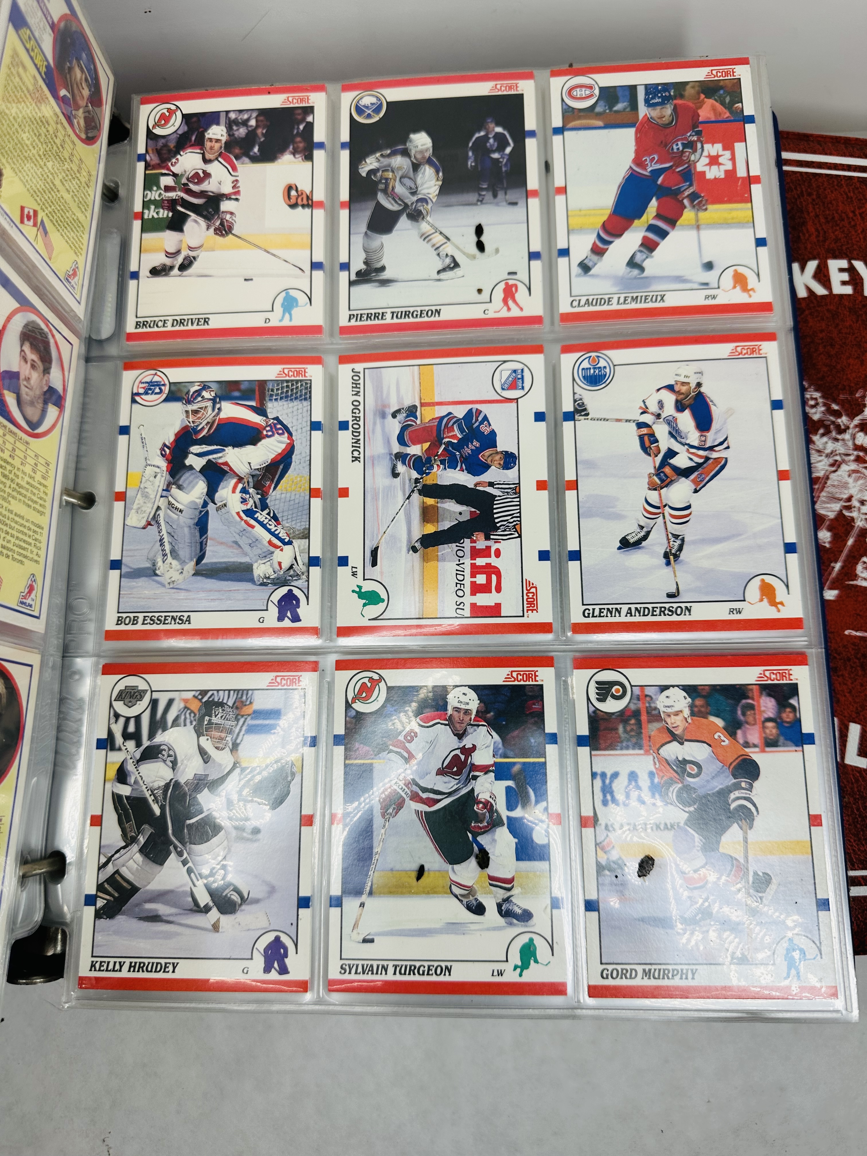 ASSORTED HOCKEY TRADING CARD COLLECTION, 1990S