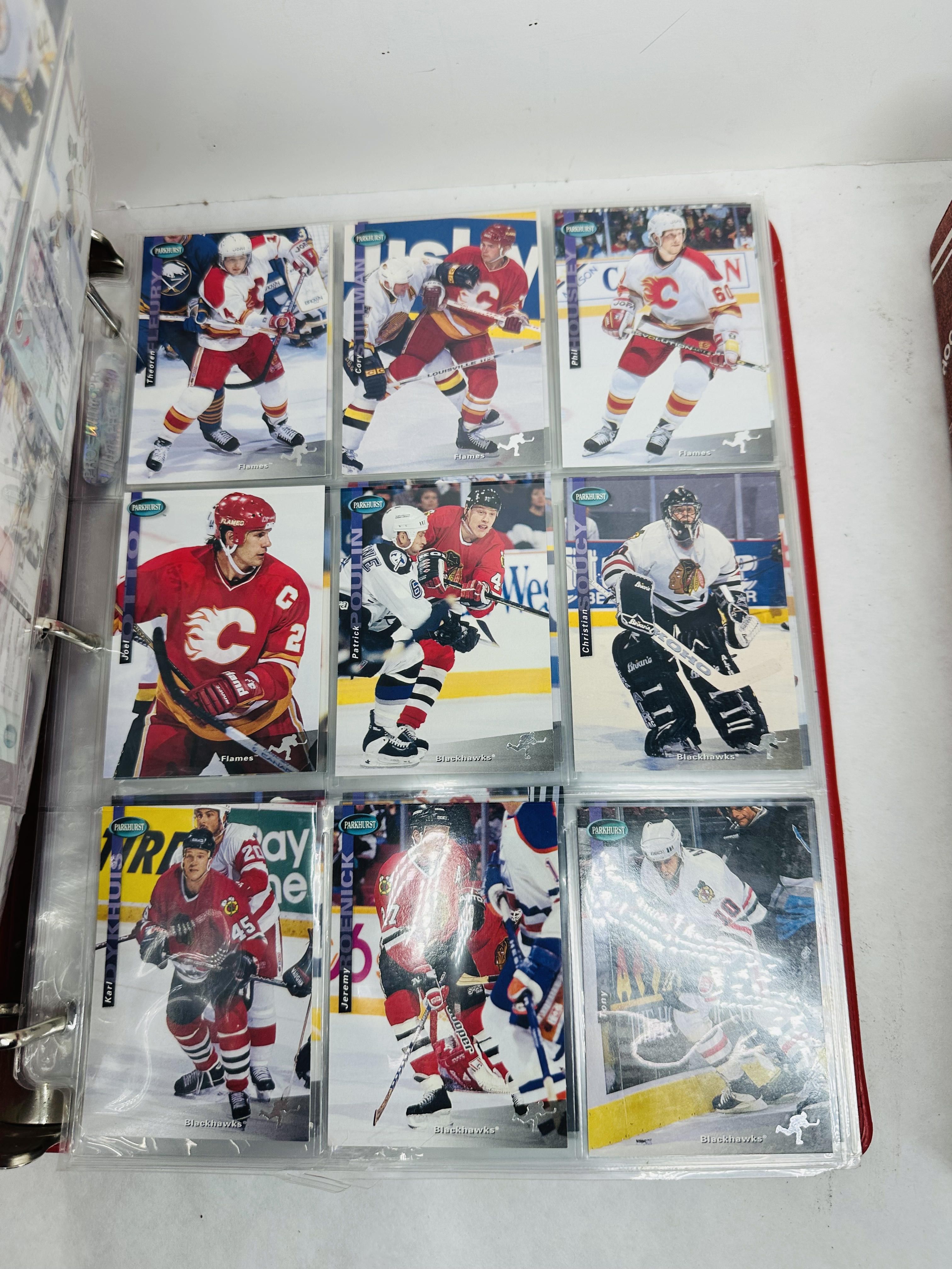 ASSORTED HOCKEY TRADING CARD COLLECTION, 1990S
