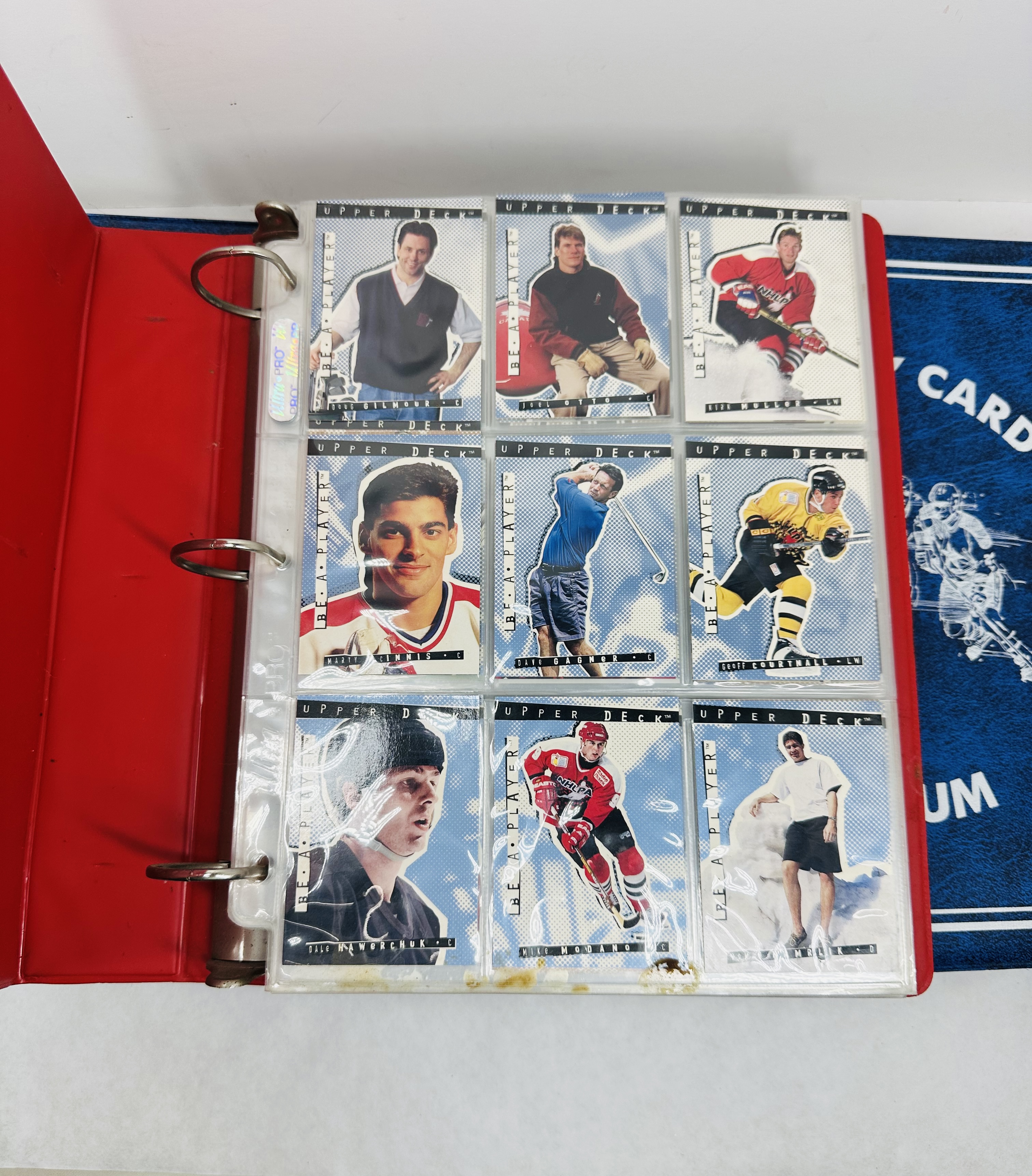 UPPER DECK AND DONRUSS HOCKEY CARDS, 1990S