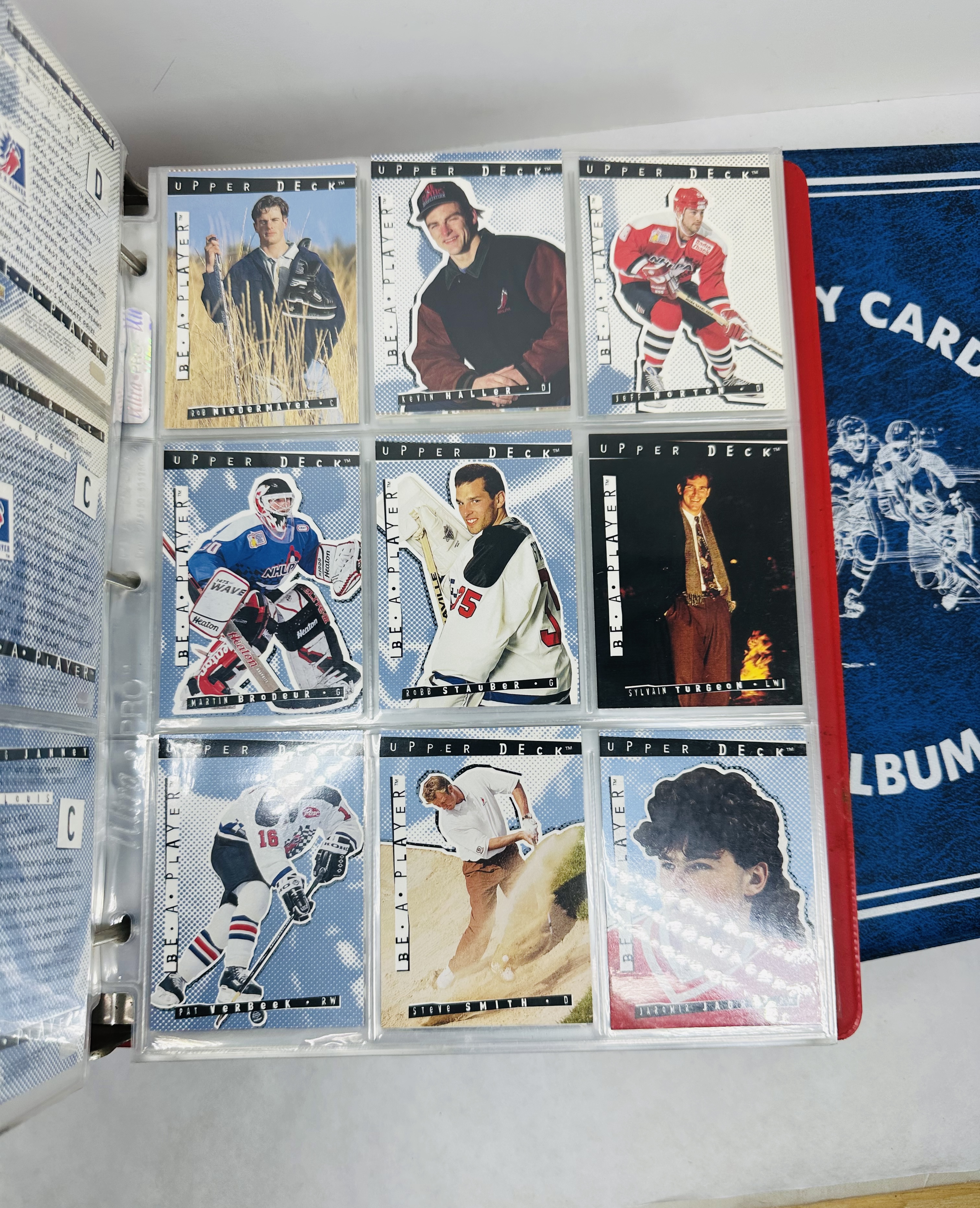 UPPER DECK AND DONRUSS HOCKEY CARDS, 1990S