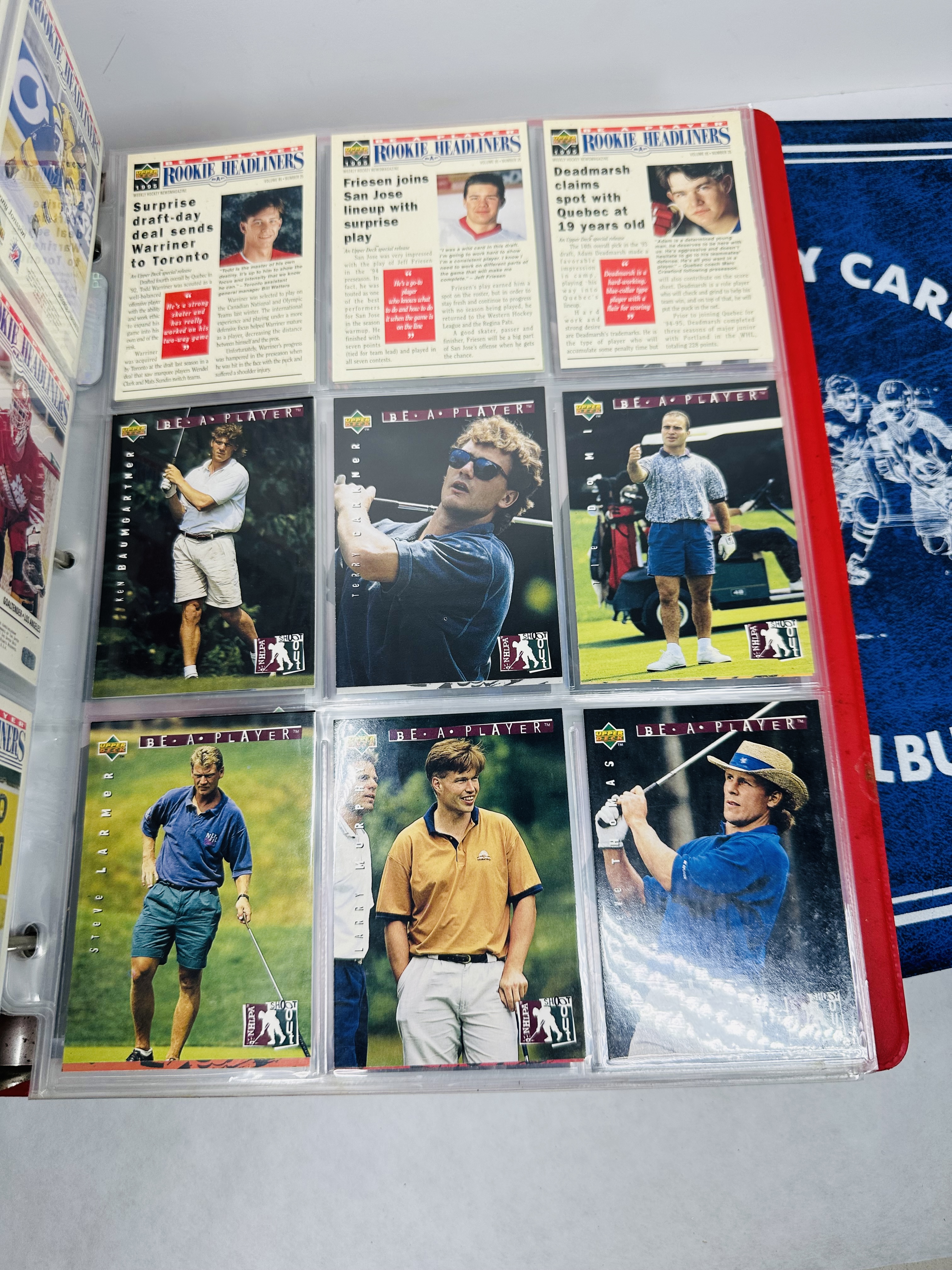 UPPER DECK AND DONRUSS HOCKEY CARDS, 1990S