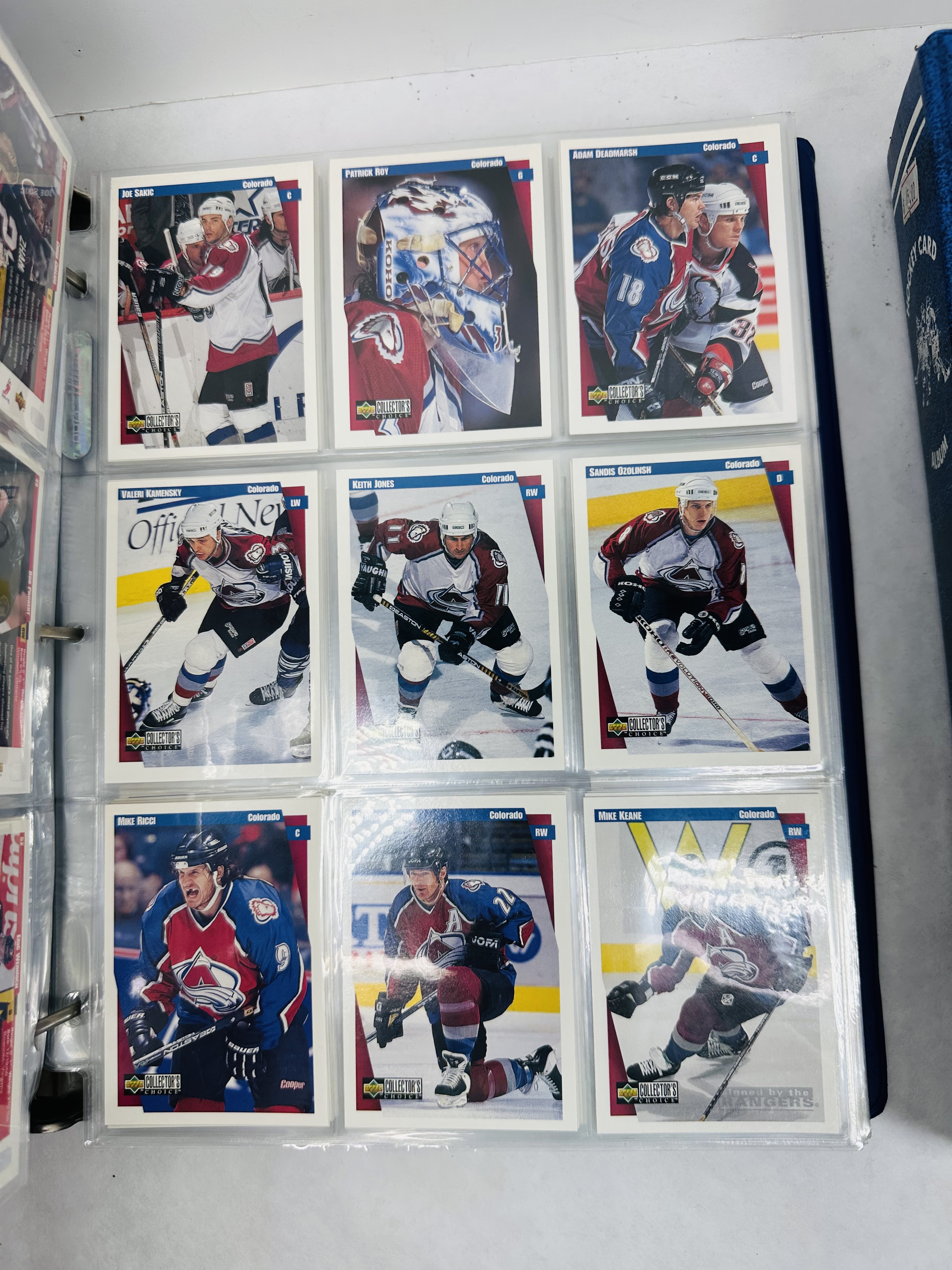 UPPER DECK AND DONRUSS HOCKEY CARDS, 1990S