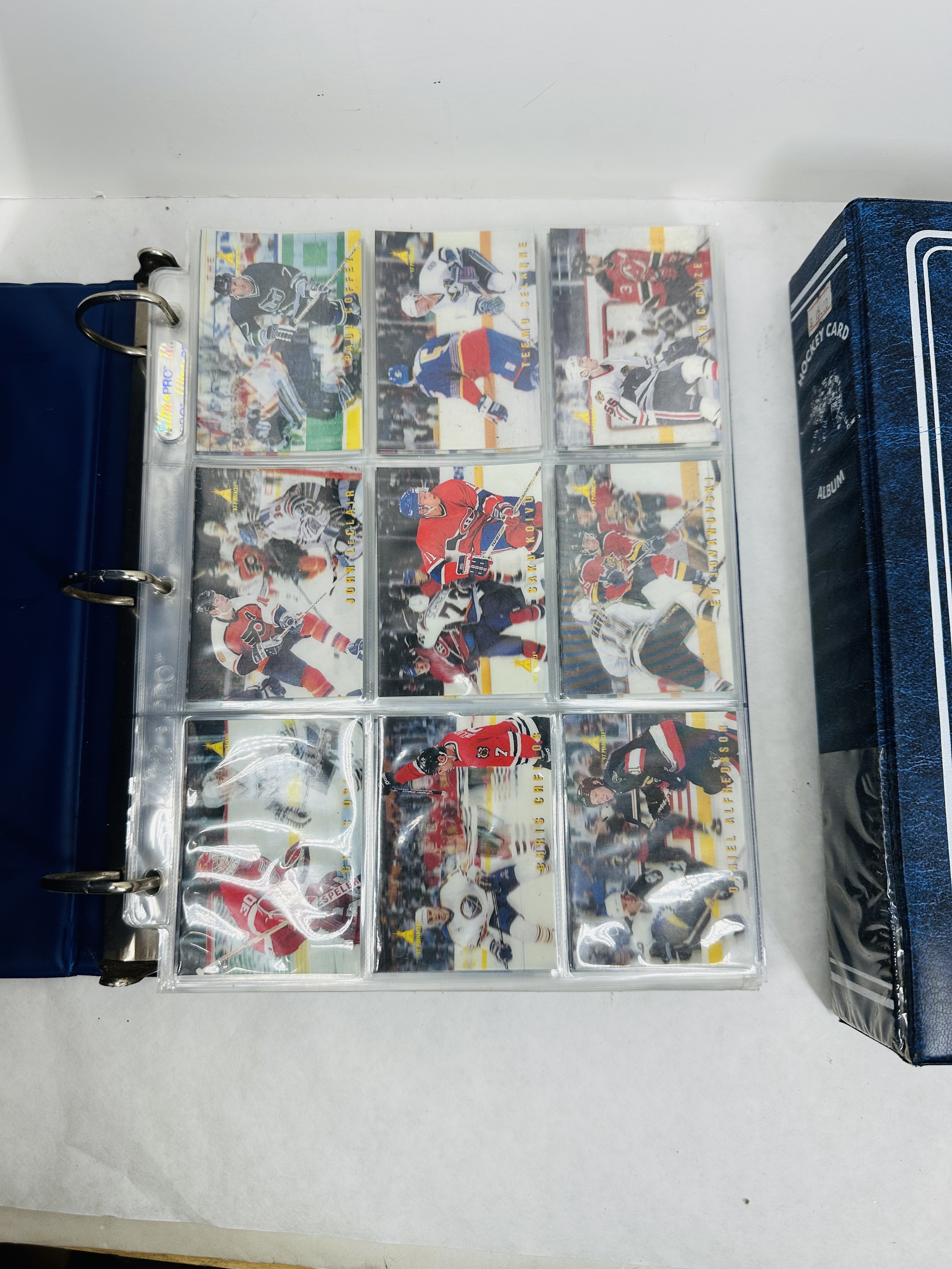 O-PEE-CHEE AND TOPPS HOCKEY CARDS, 1989-2001