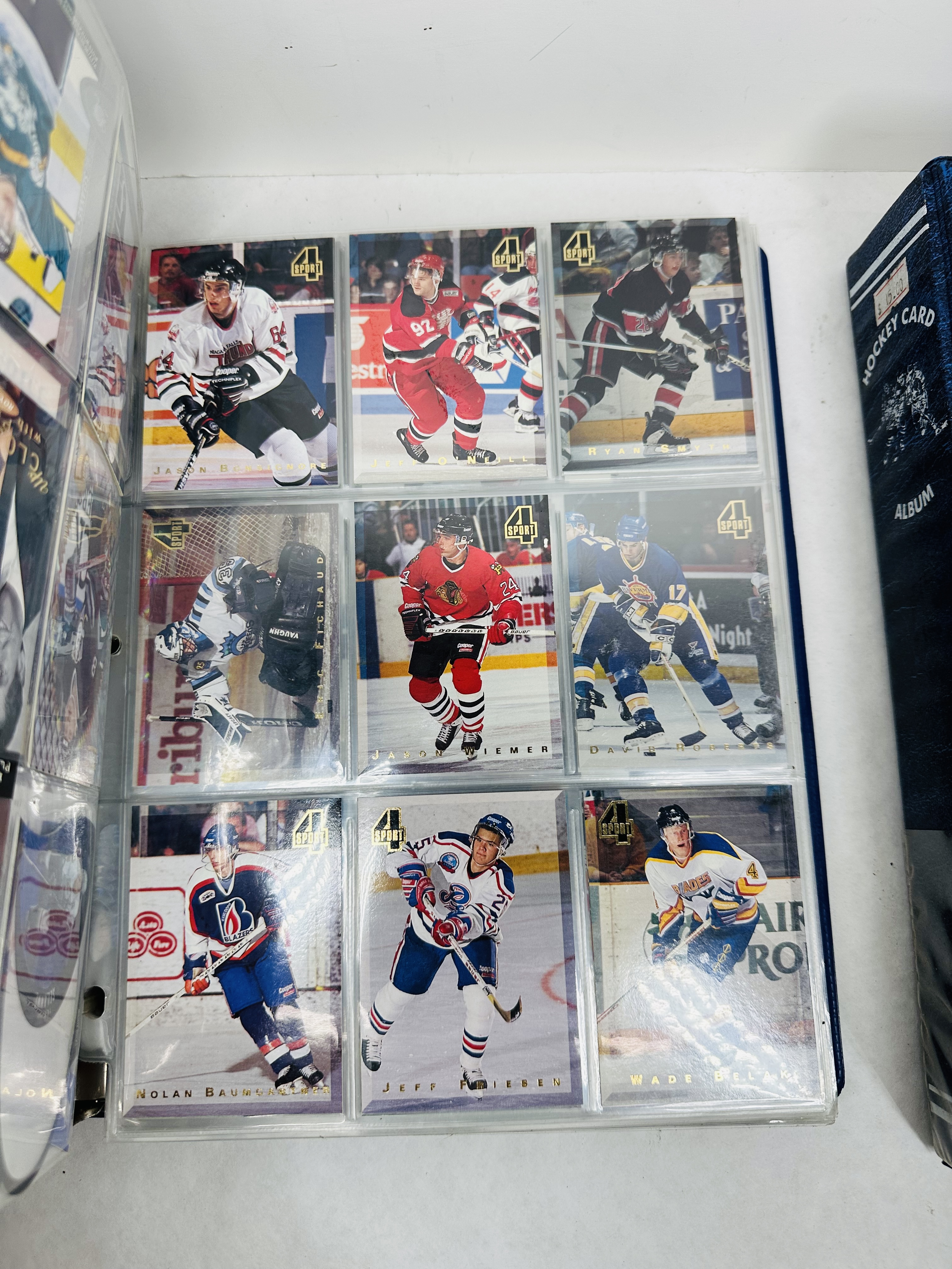 O-PEE-CHEE AND TOPPS HOCKEY CARDS, 1989-2001