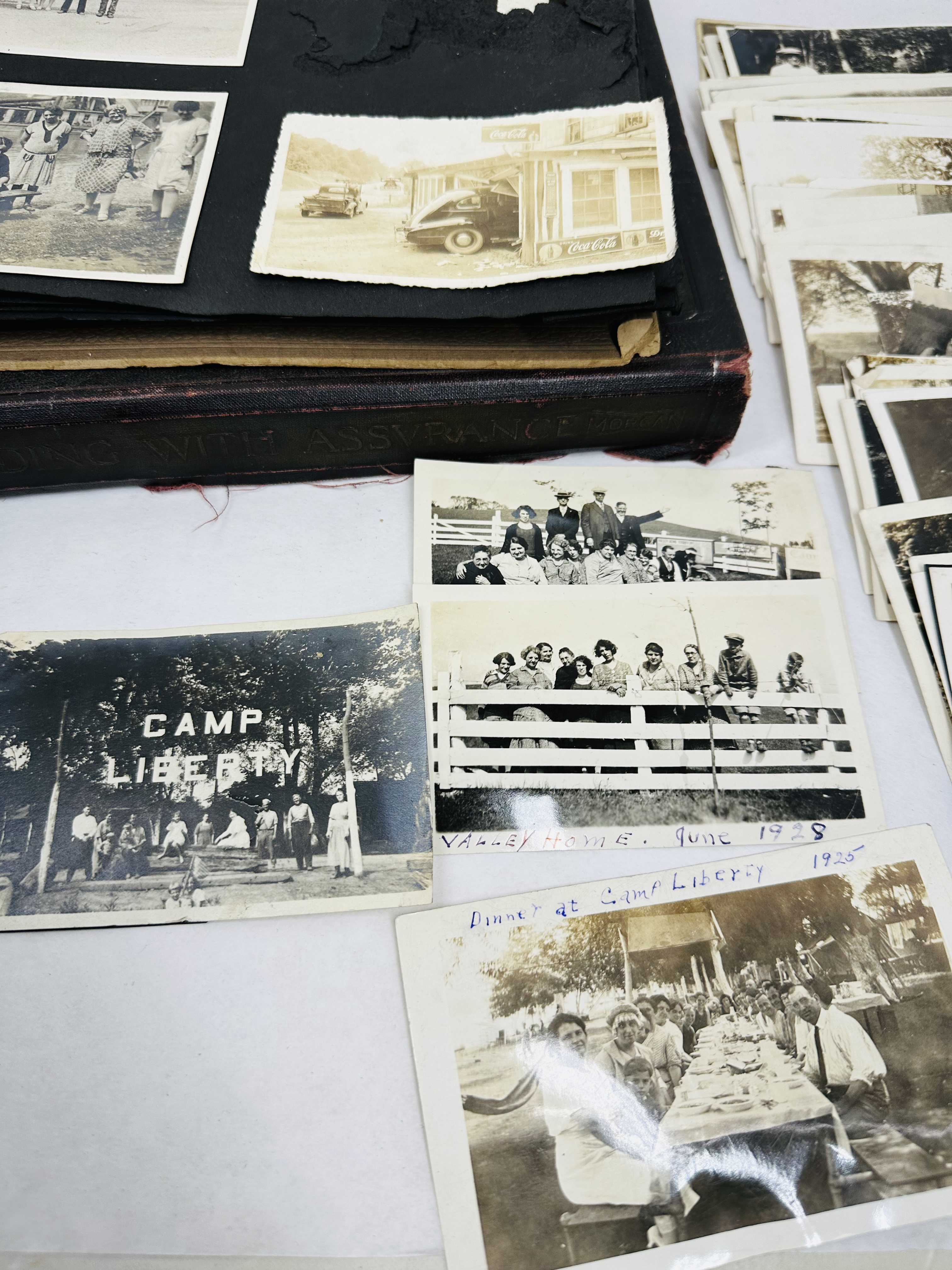 KEESOR FAMILY PHOTOGRAPHS AND MORGAN CATALOG, 1924-1928