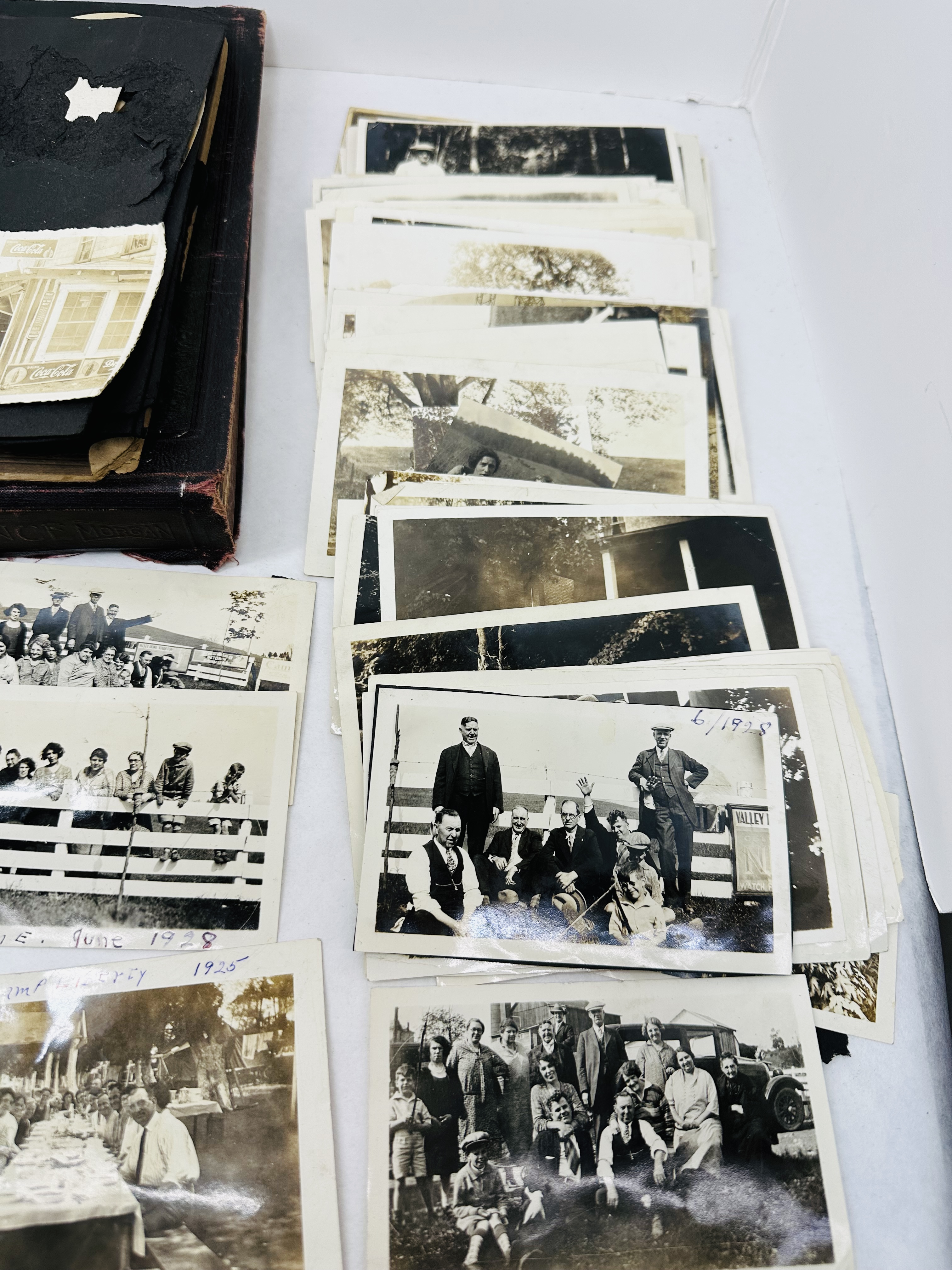 KEESOR FAMILY PHOTOGRAPHS AND MORGAN CATALOG, 1924-1928