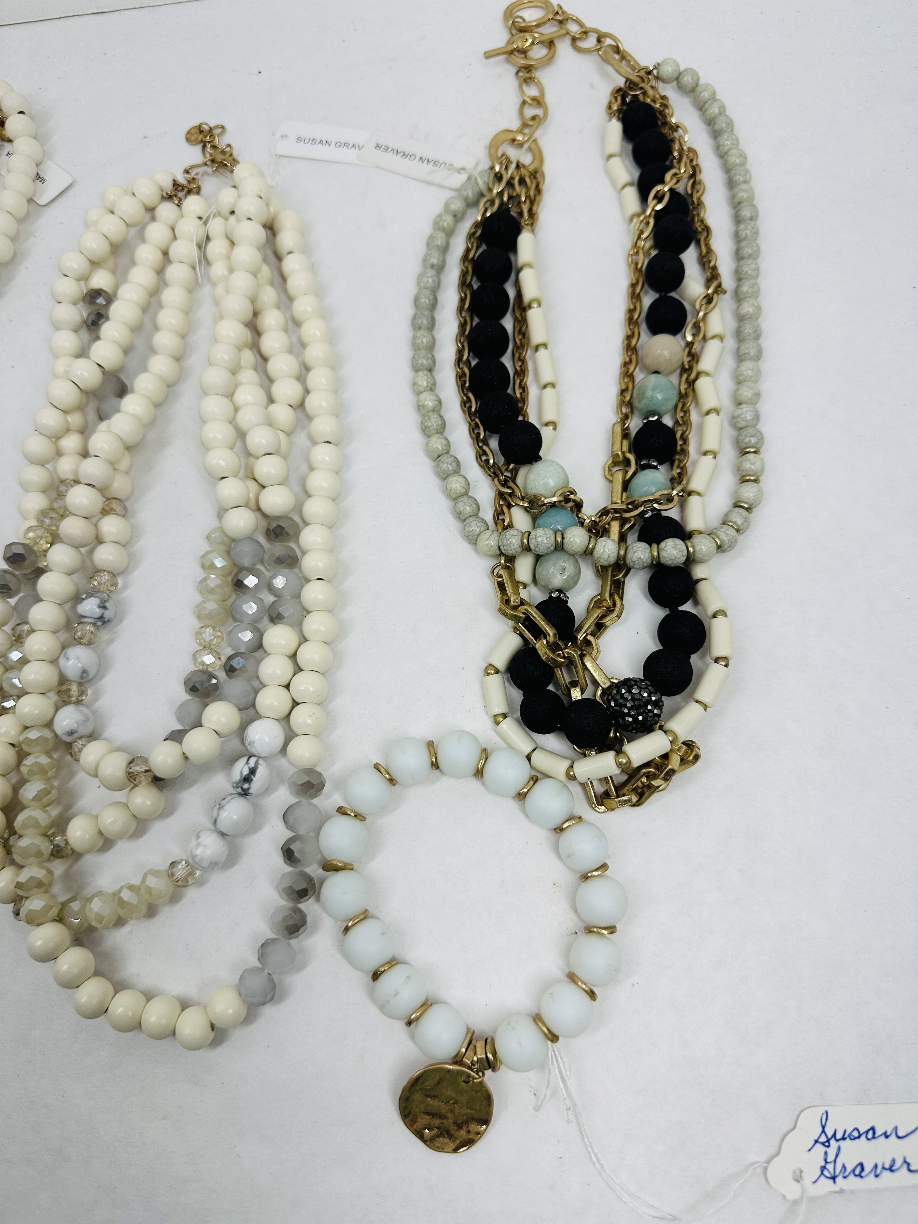 SUSAN GRAVER BEADED JEWELRY COLLECTION CONTEMPORARY