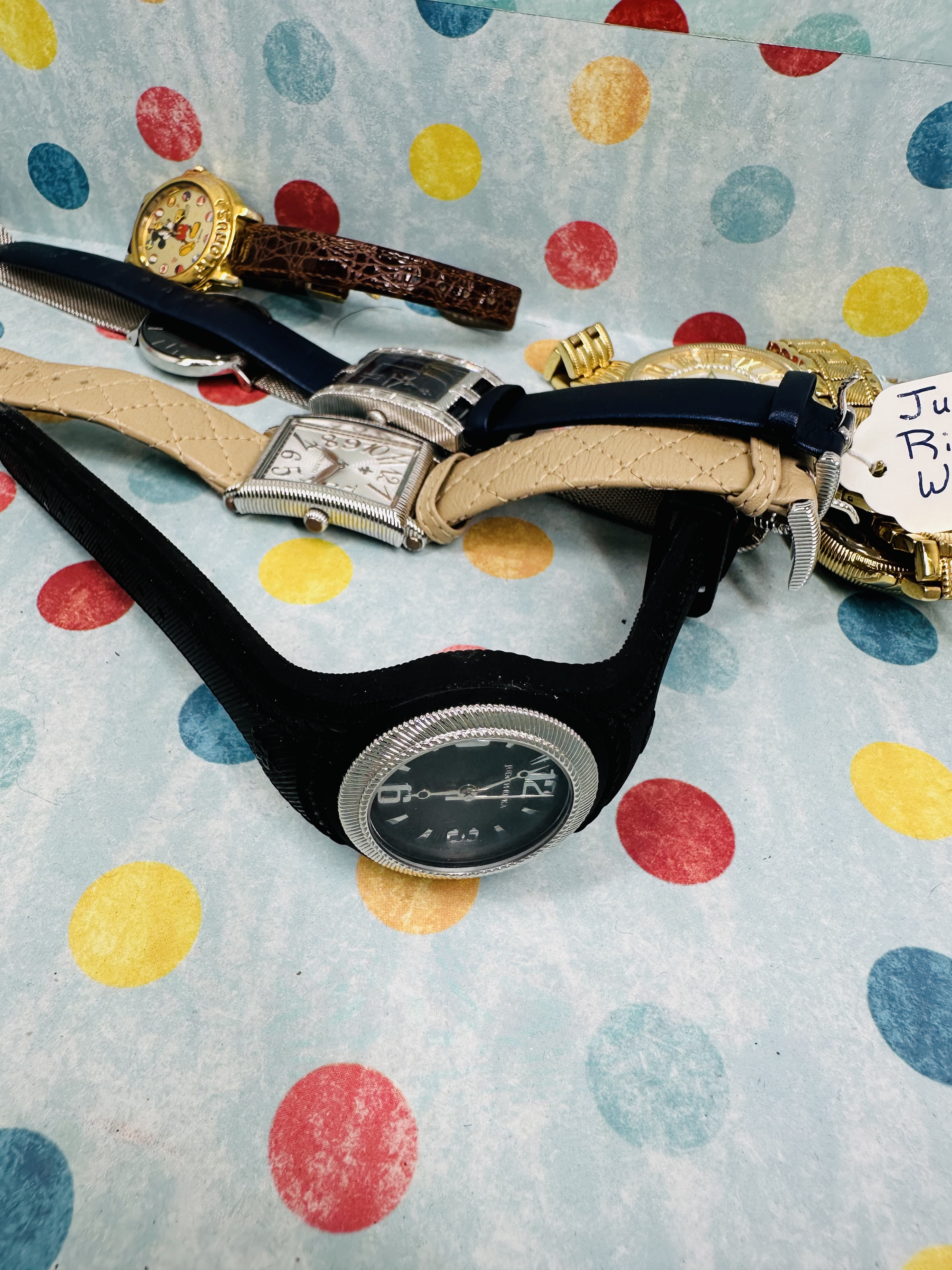 JUDITH RIPKA LORUS METAL WATCHES