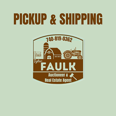 PICKUP & SHIPPING. -Shipping available! At buyers expense! If buying online 
