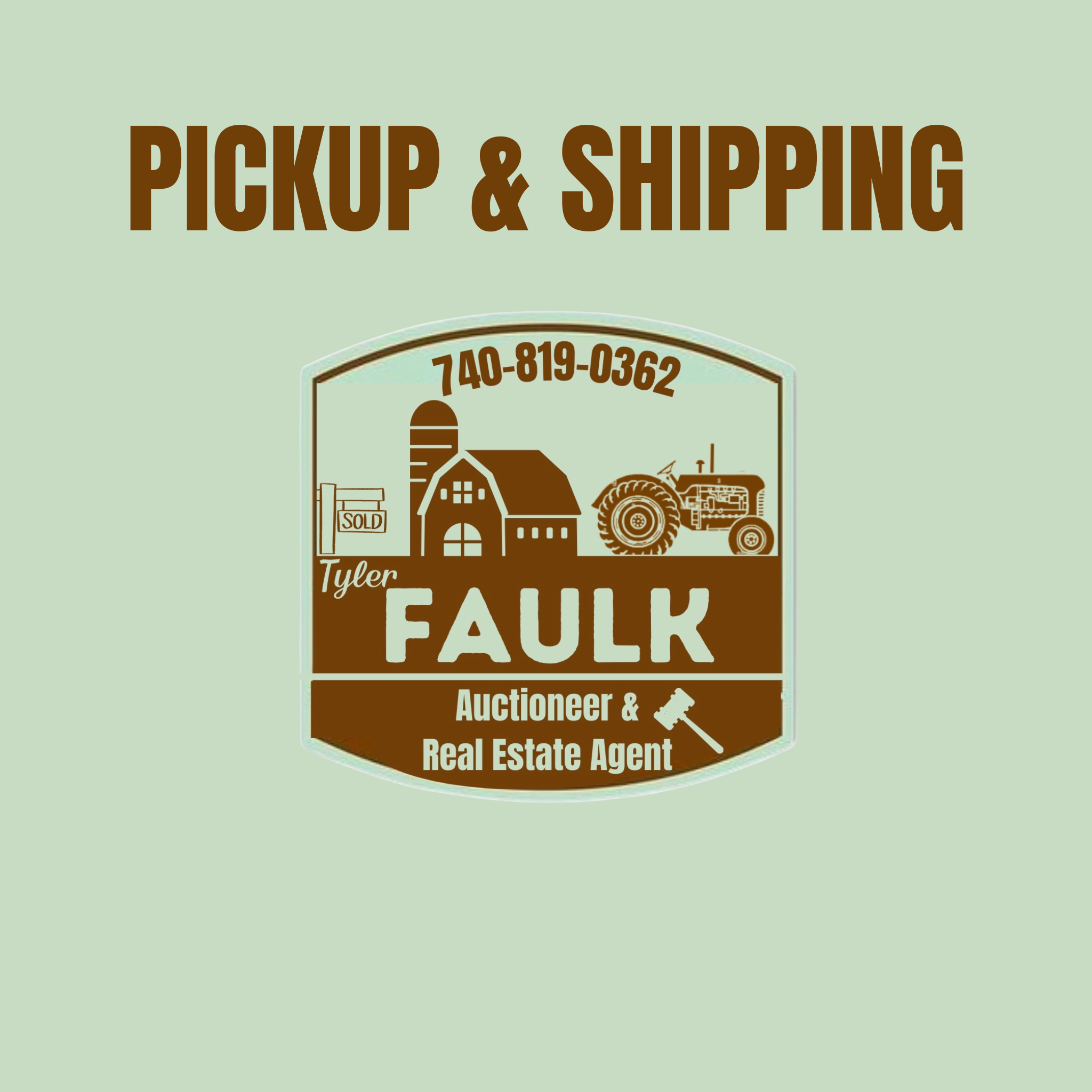 PICKUP & SHIPPING