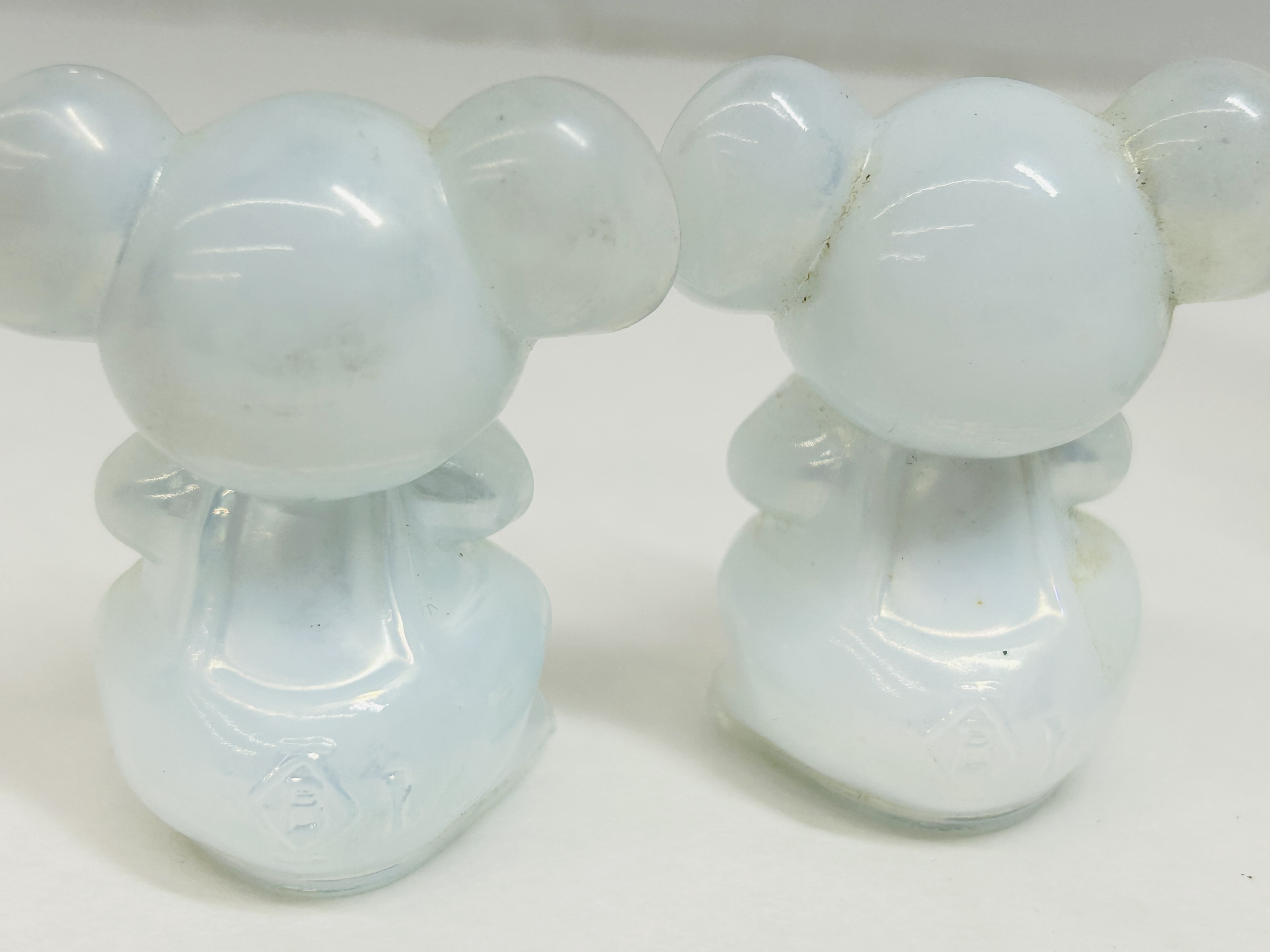 WHITE BOYD FIGURINES (3)