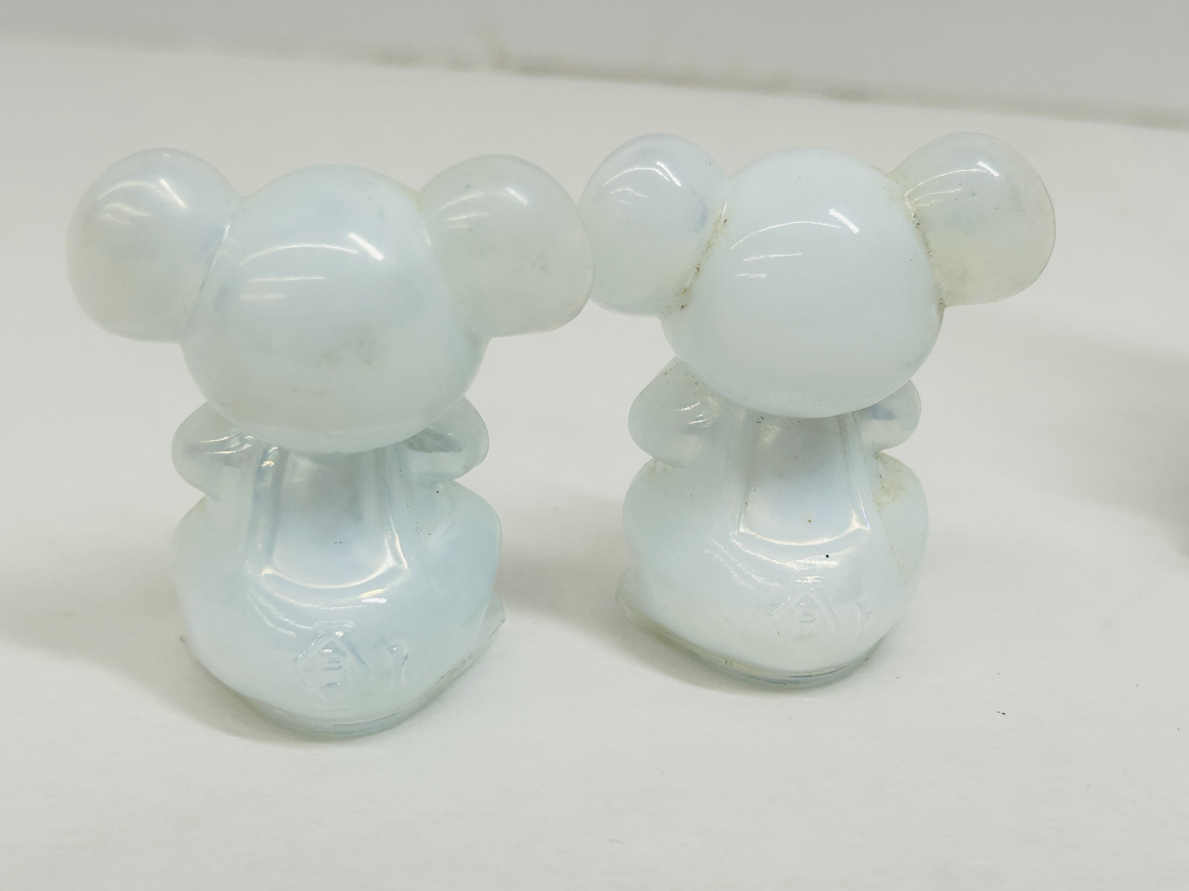 WHITE BOYD FIGURINES (3)