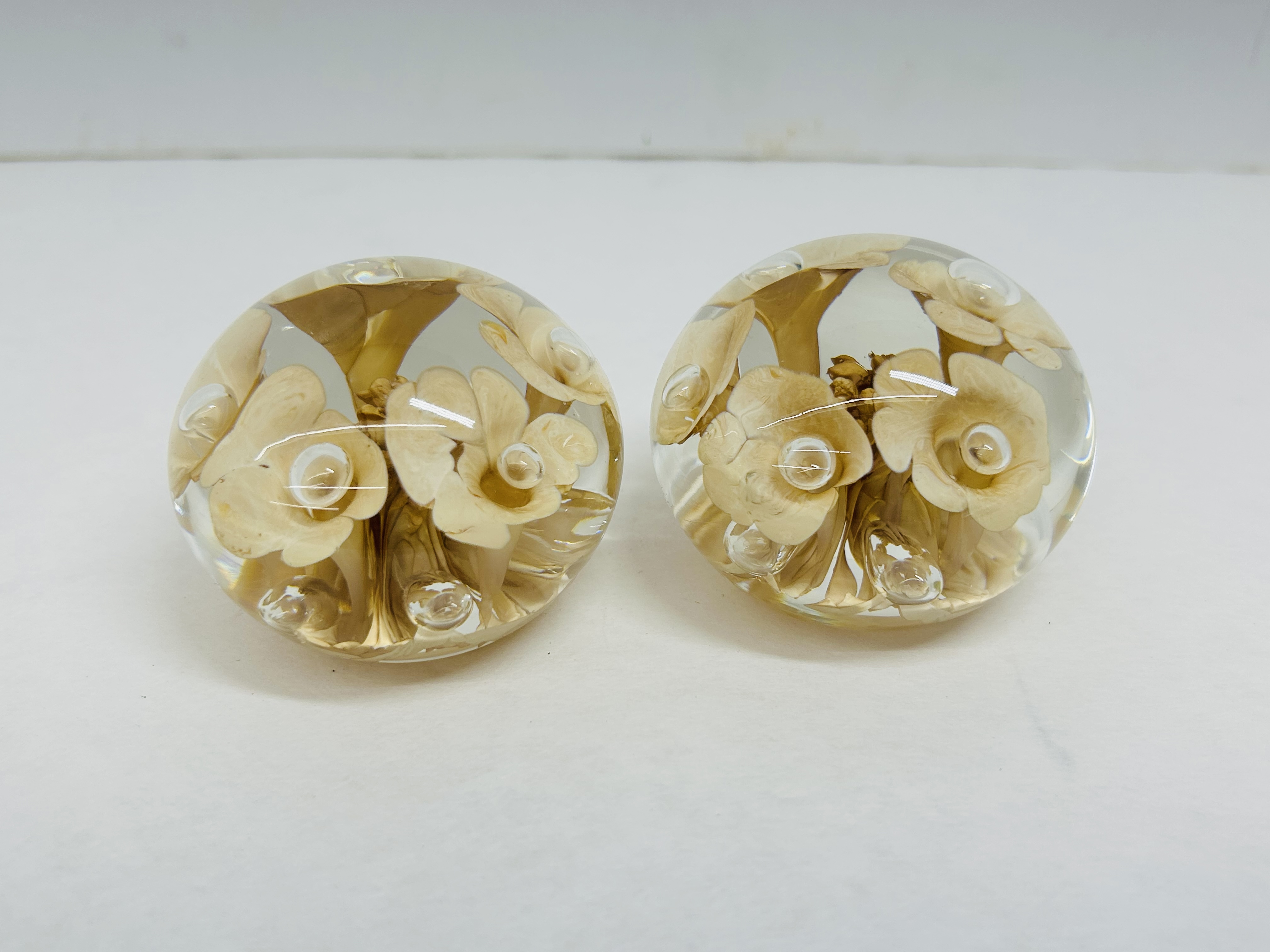 BOYD GLASS PAPERWEIGHTS, VINTAGE