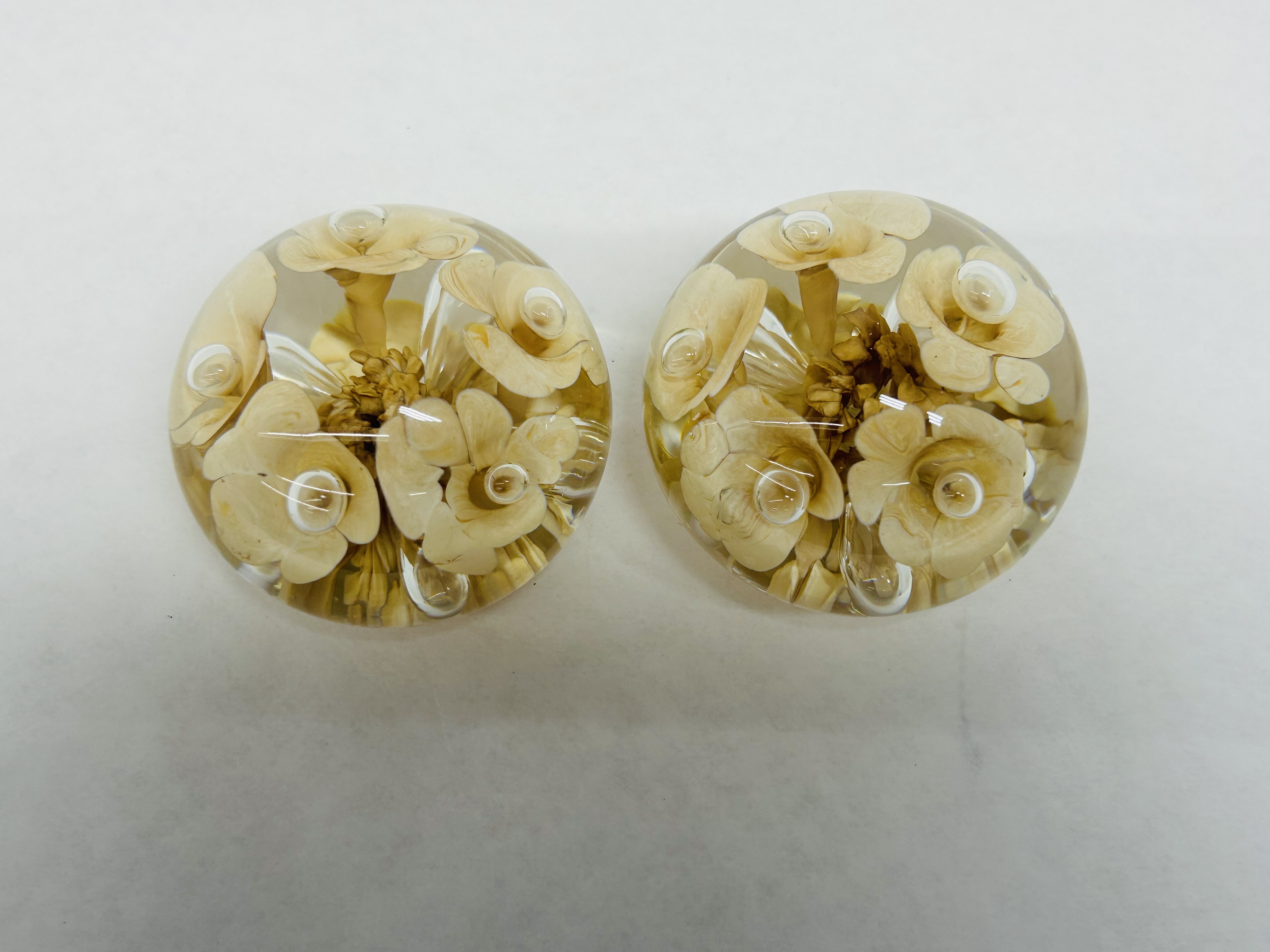 BOYD GLASS PAPERWEIGHTS, VINTAGE