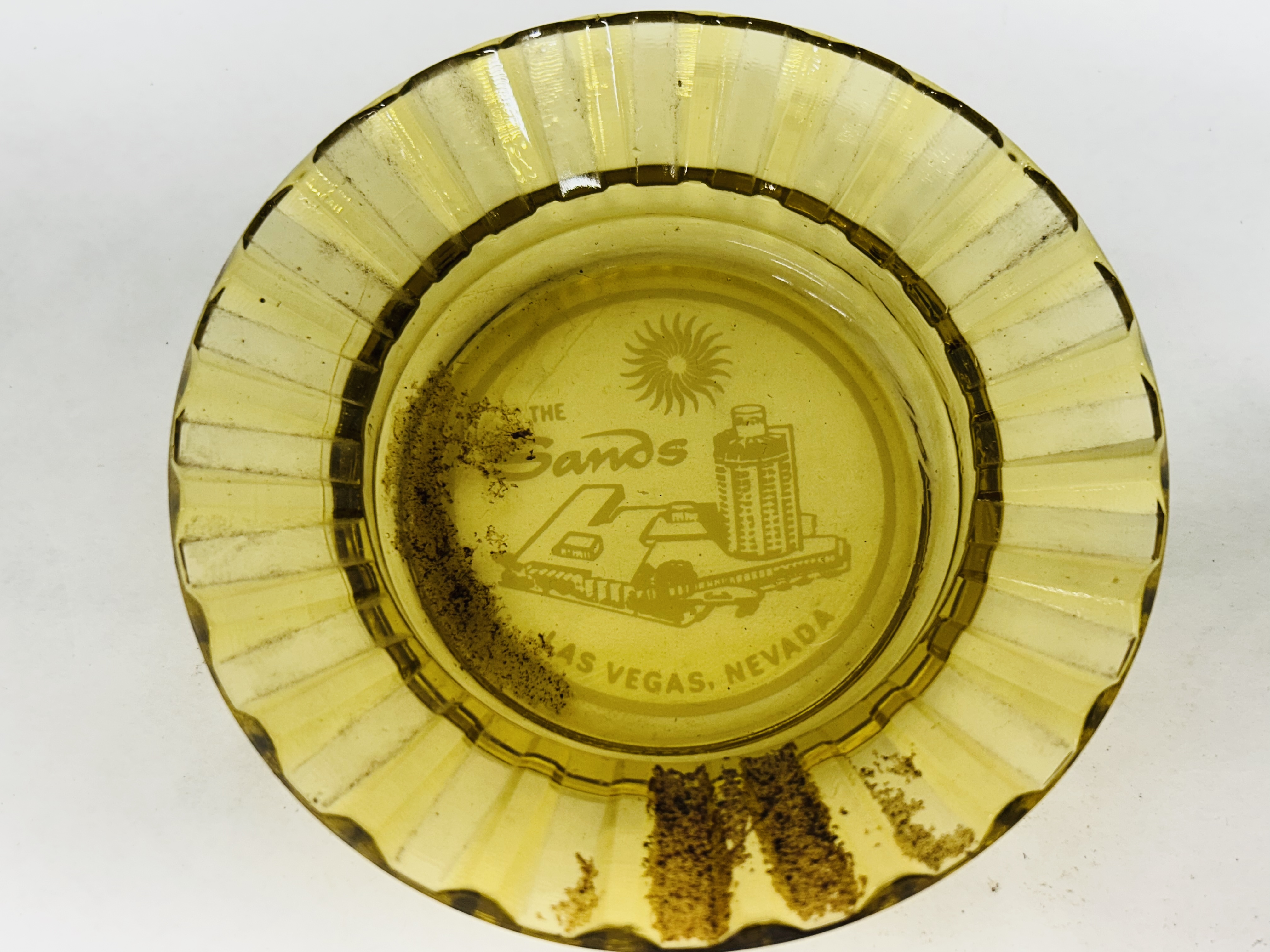 LAS VEGAS CASINOS, GLASS ASHTRAYS, 20TH CENTURY